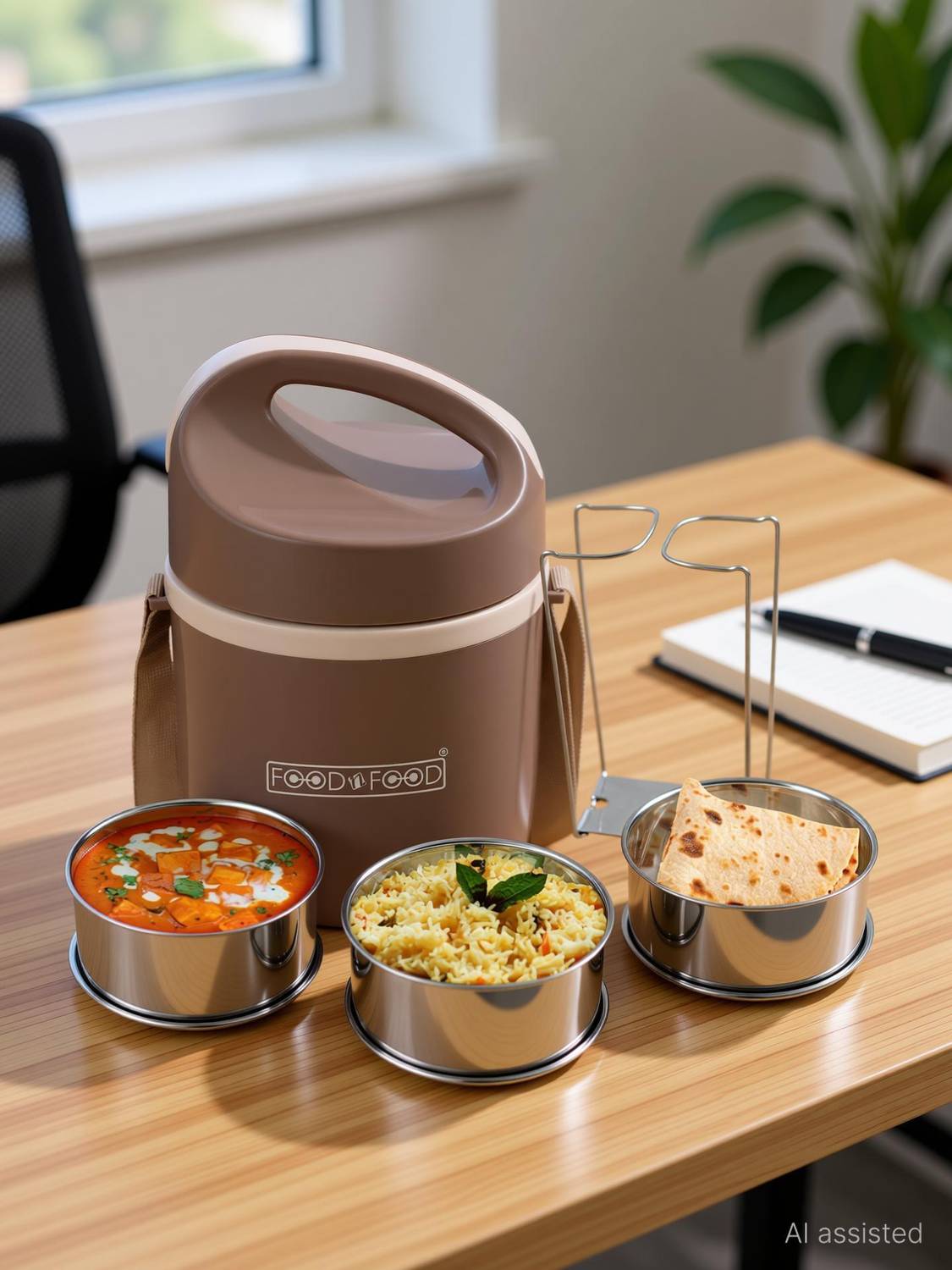 Flipkart.com | FOODNFOOD Matrix3 Insulated Hot and Cold with Lock