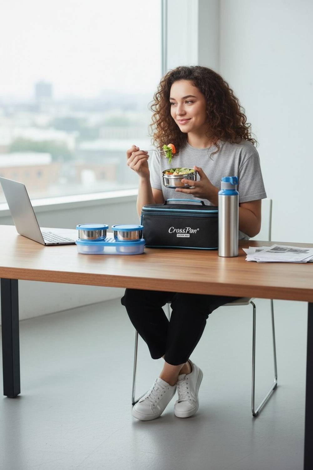 Flipkart.com | CrossPan Double Decker Executive Stainless Steel