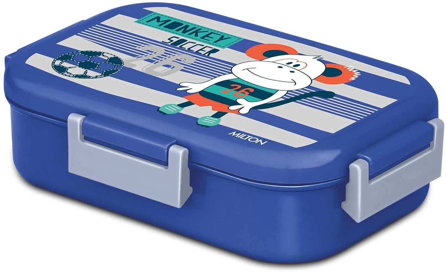 Image of MILTON New flatmate 2 Containers Stainless Steel School Lunch Box