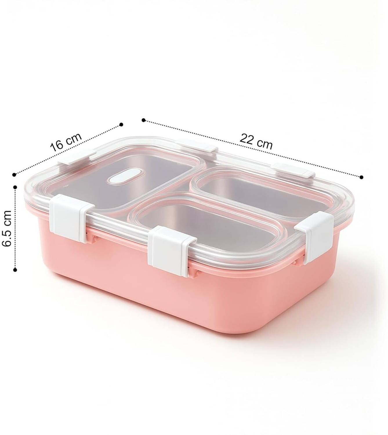 DVH 3 Compartment Leakproof Bento Box - Image 5