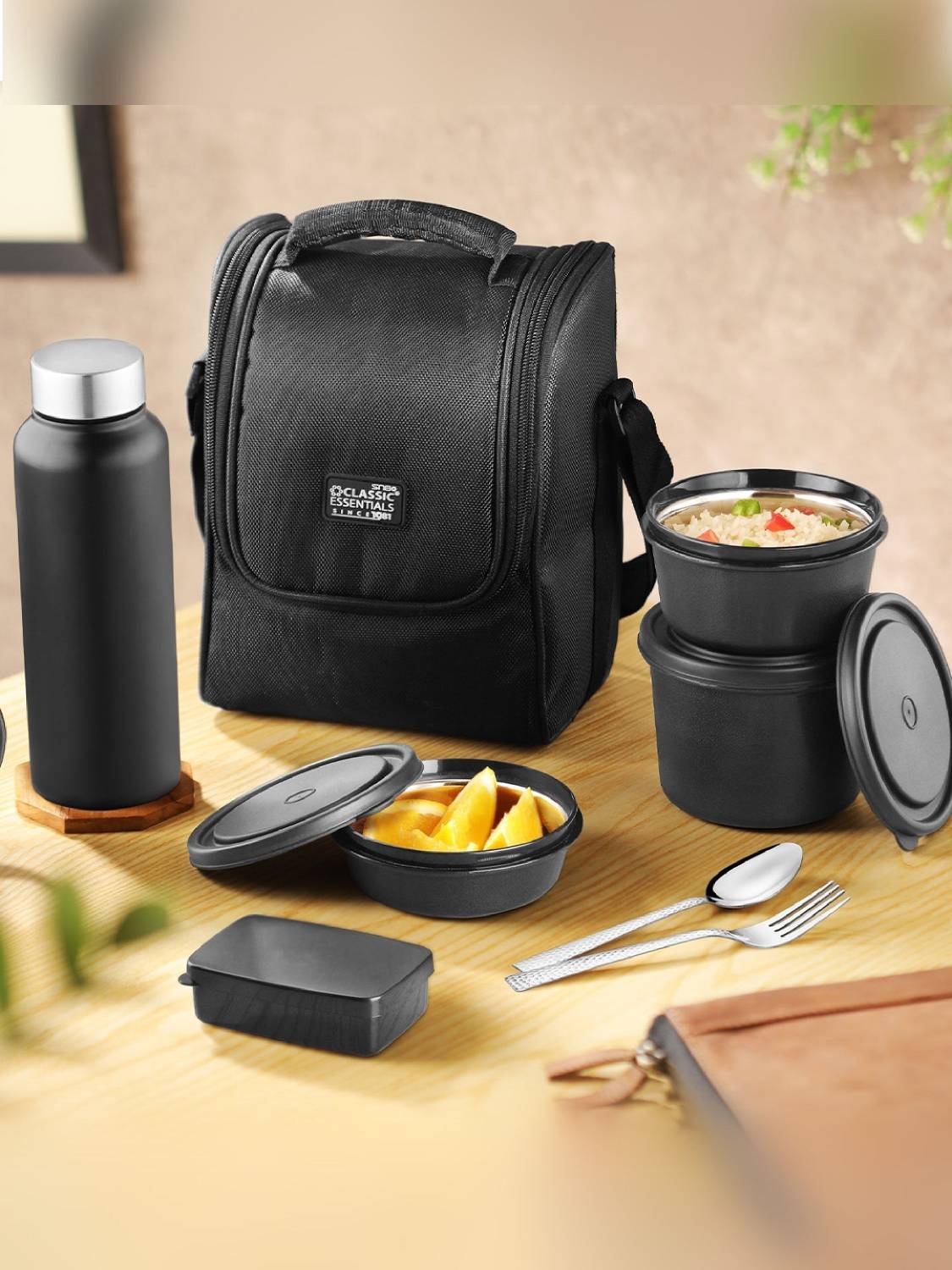 supreme l Storage Box セット【S】【L】 Flipkart.com | Classic Essentials Supreme Microwave Safe Set of 5