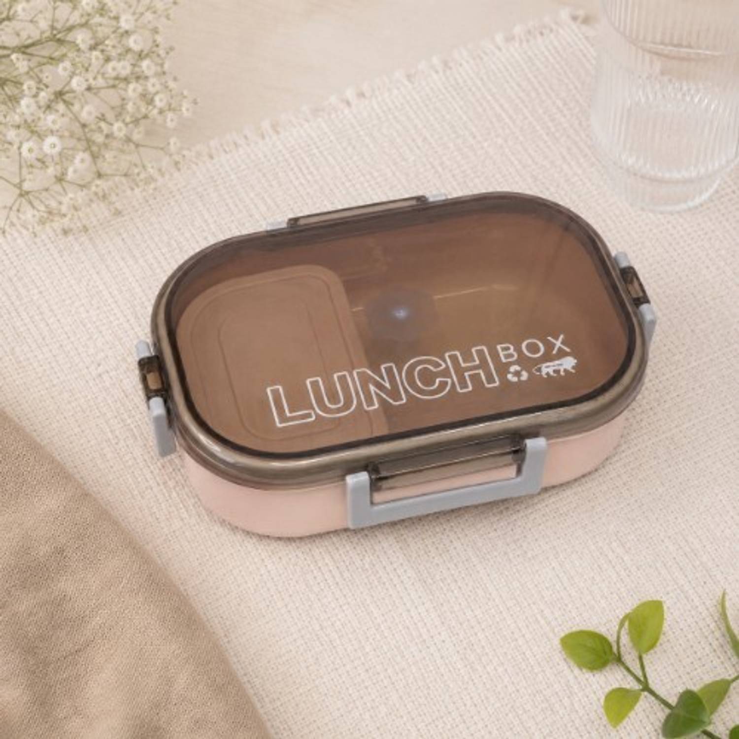 DEPCO fusion 2 Containers Plastic School Lunch Box — Lunch Boxes & Tiffins