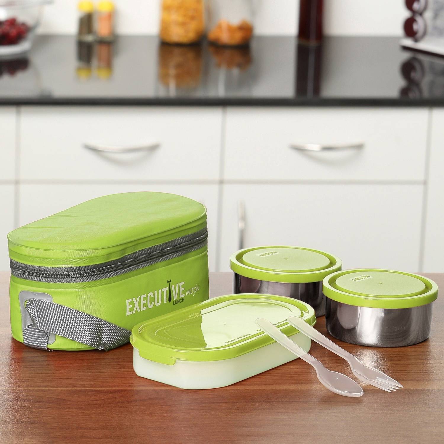 MILTON Executive Insulated Tiffin 3 Containers - Image 1