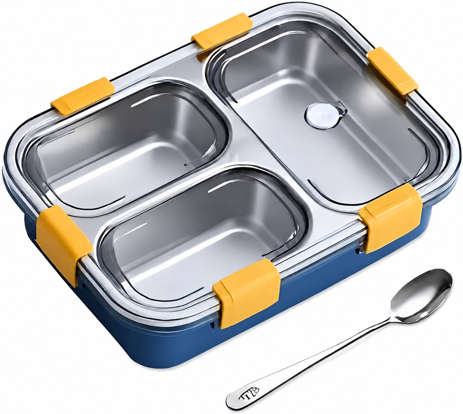 HKC 3 Containers Leak Proof Lunch Box - Image 1