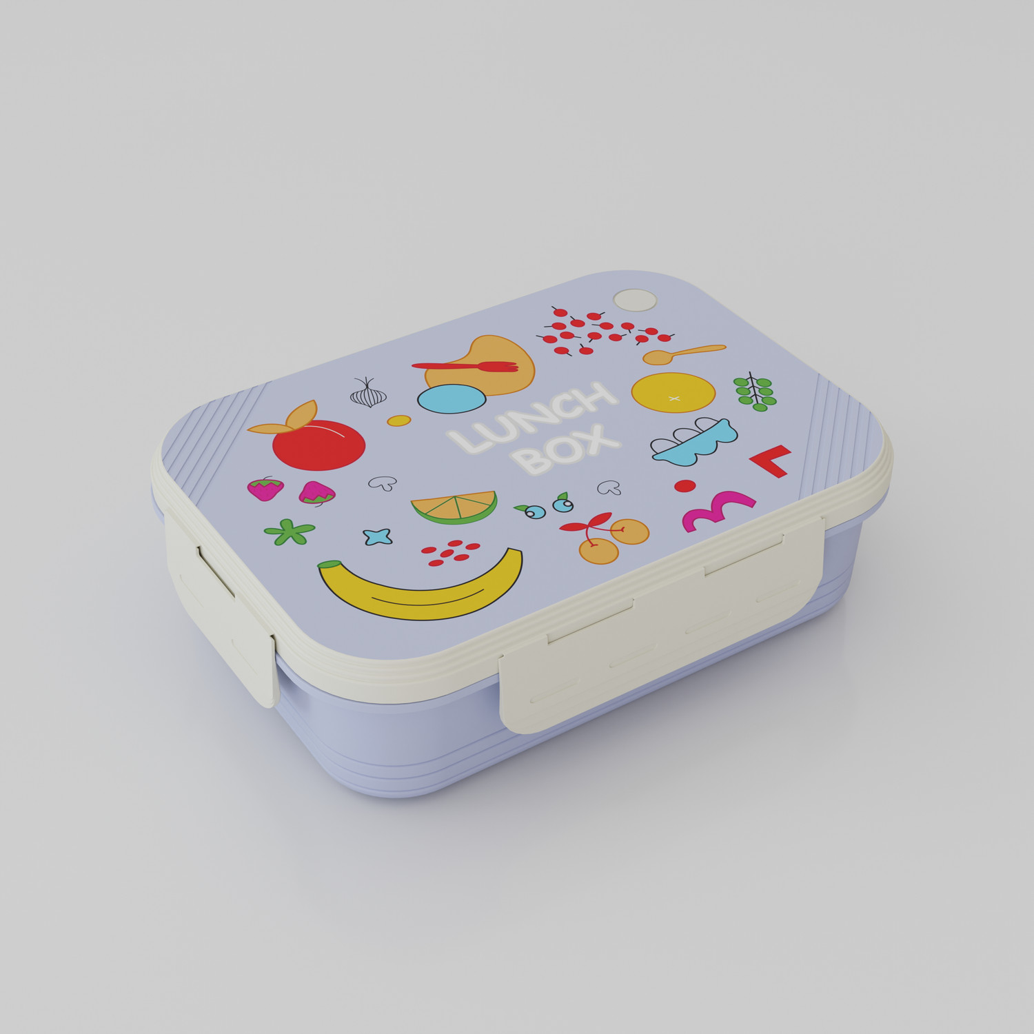 Image of Neelkanth 009 3 Containers Stainless Steel School Lunch Box