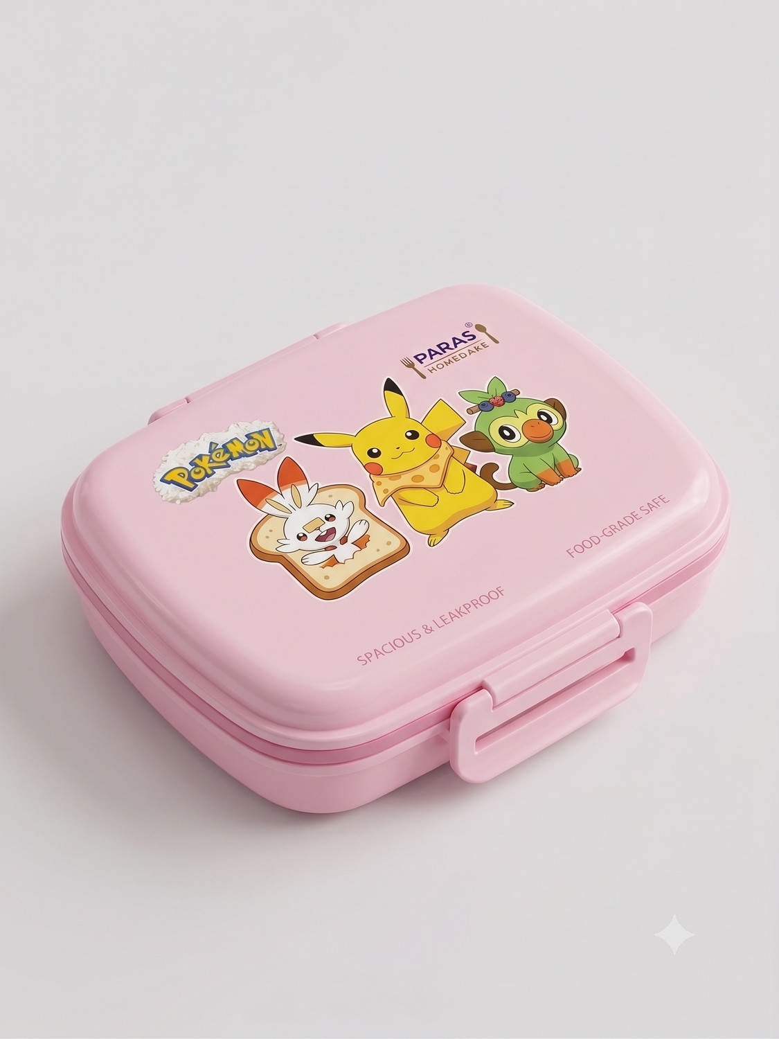 Image of ZEN CARTOPIA Kids Cartoon School Bento Lunch Box 1 Containers Plastic School Lunch Box