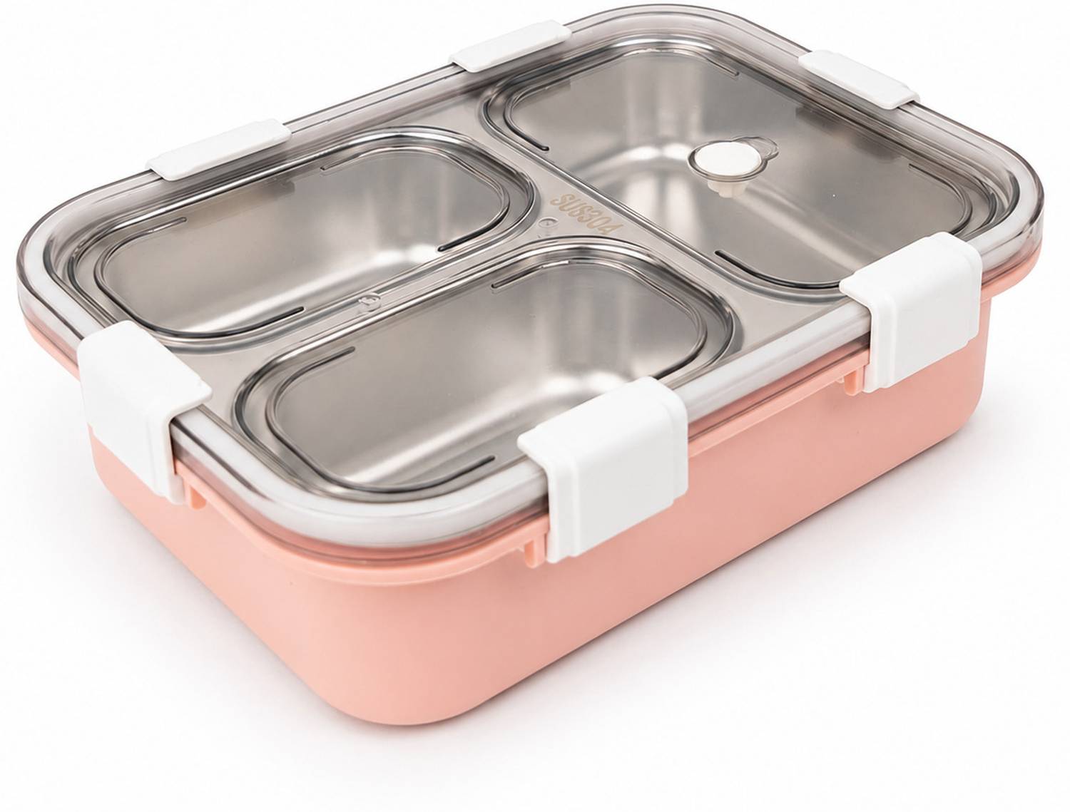 DVH 3 Compartment Leakproof Bento Box - Image 1