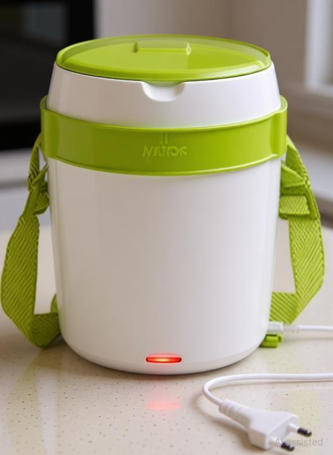 Image of MILTON Electric Tiffin-Futron 3 Container for Reheat Lunch at Office in Winter 3 Containers Stainless Steel Office Lunch Box