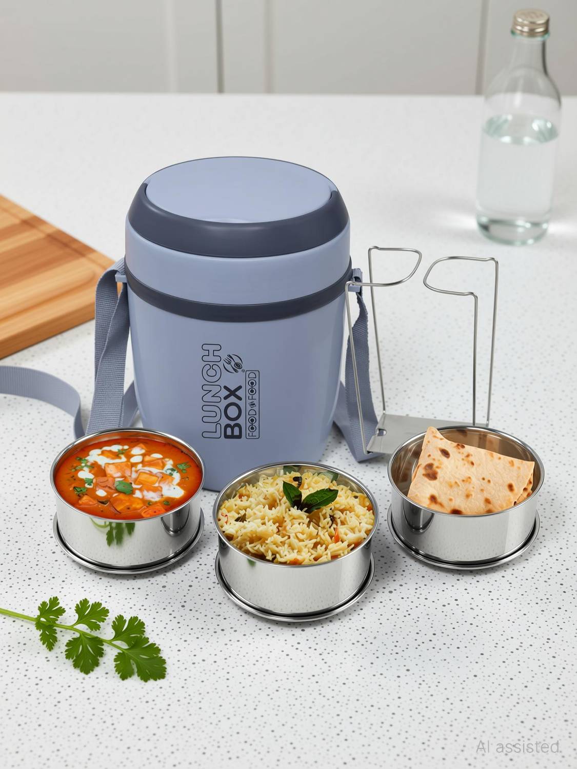 FOODNFOOD Carry3 3 Containers Insulated Lunch Box - Image 2