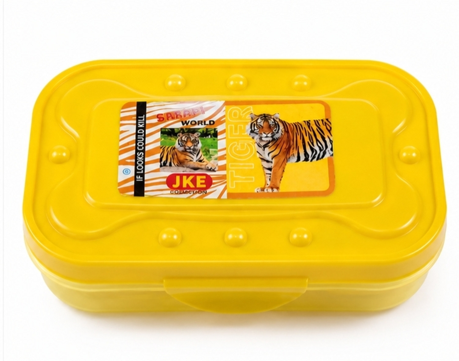 Image of Vidhyalunchbox Lunch Box 2 Containers Plastic School Lunch Box