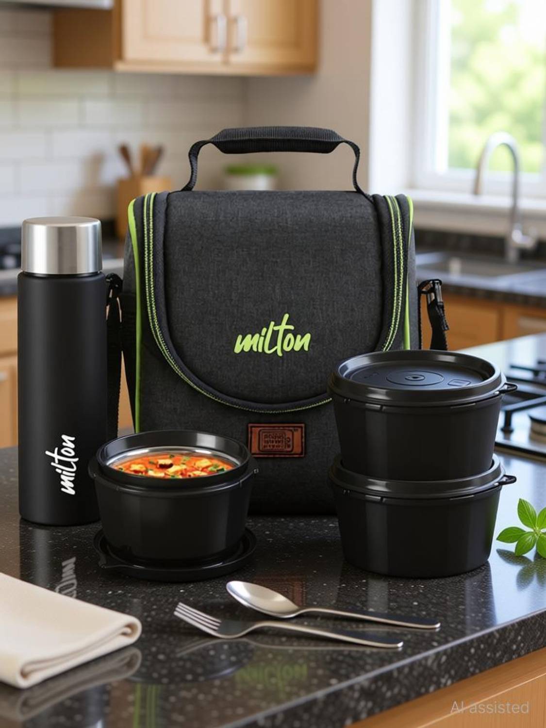Flipkart.com | MILTON Dazzle lunch ox 7 piece set 7 Containers
