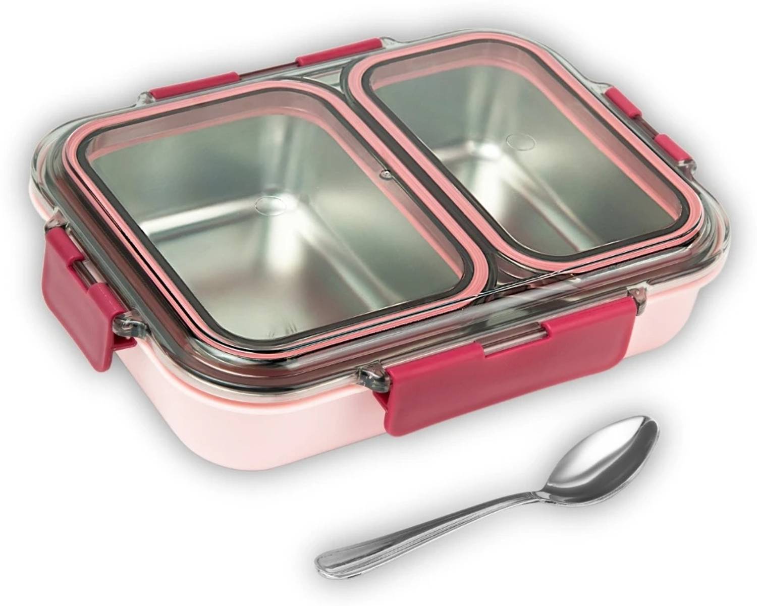 AVIAS Avifresh Duo Lunch Box 1 Containers Plastic, Stainless Steel School Lunch Box