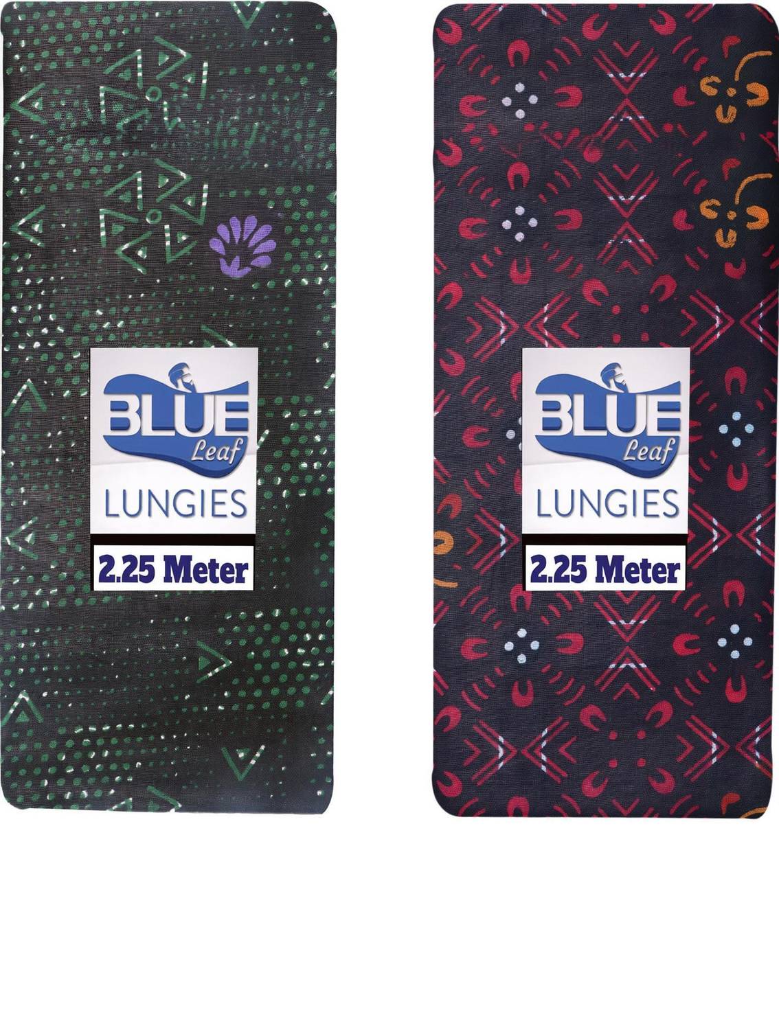 Blueleaf Printed Multicolor Lungi
