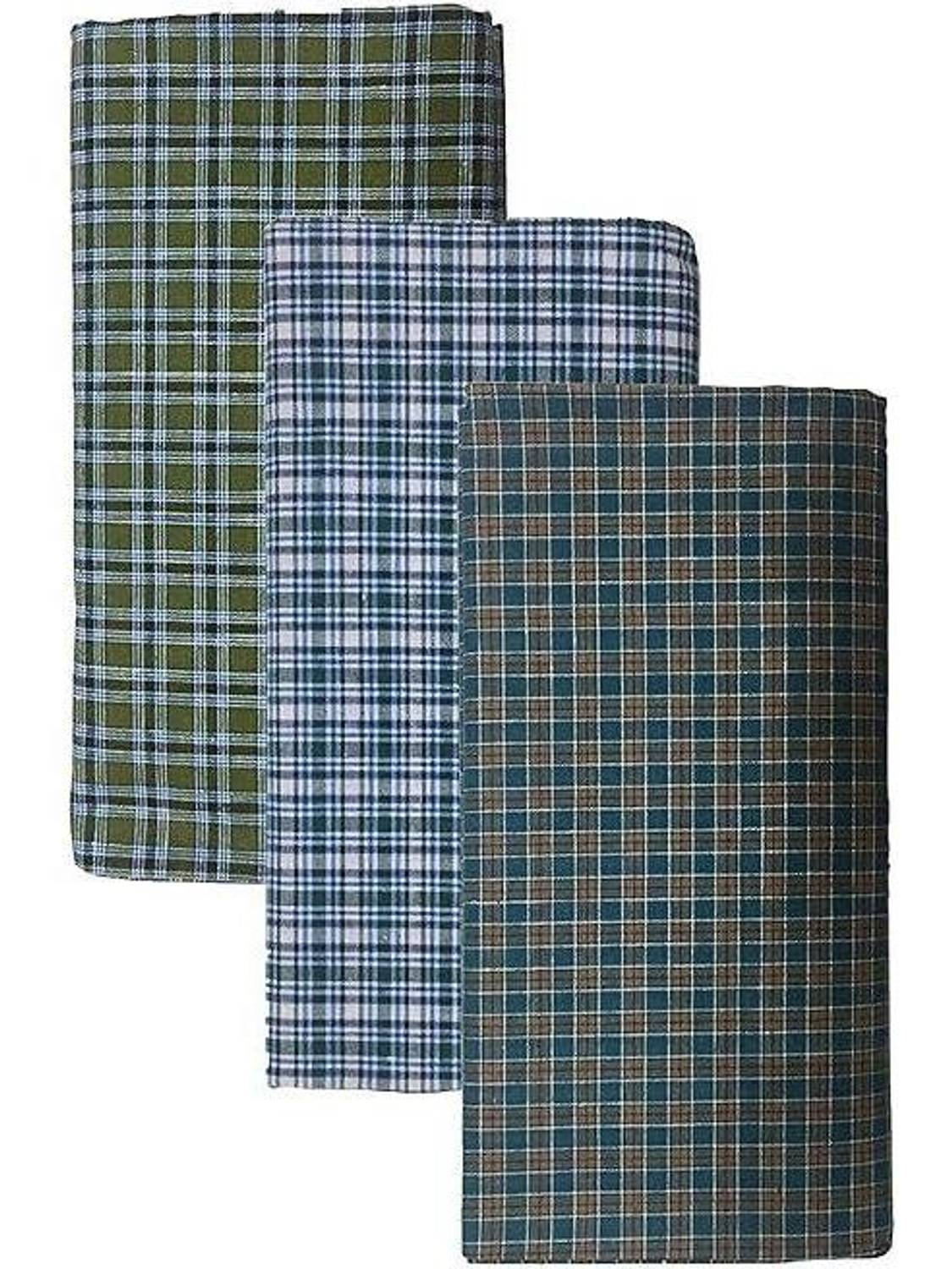 Blueleaf Checkered Multicolor Lungi