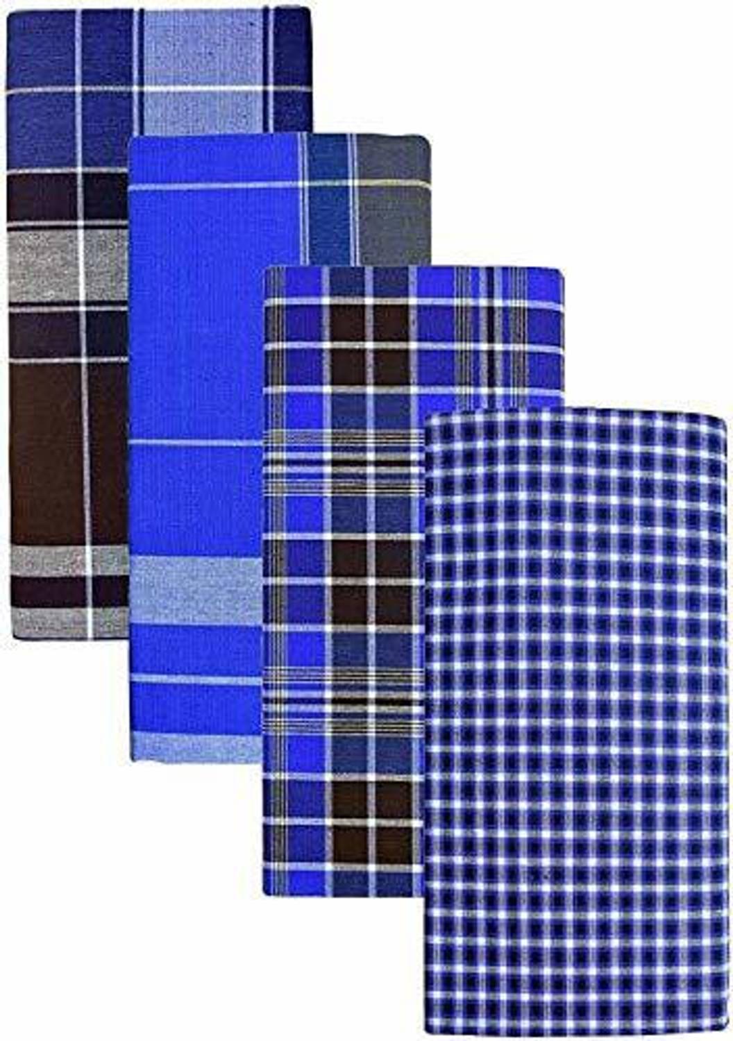 sudharsana Striped Blue, Black Lungi
