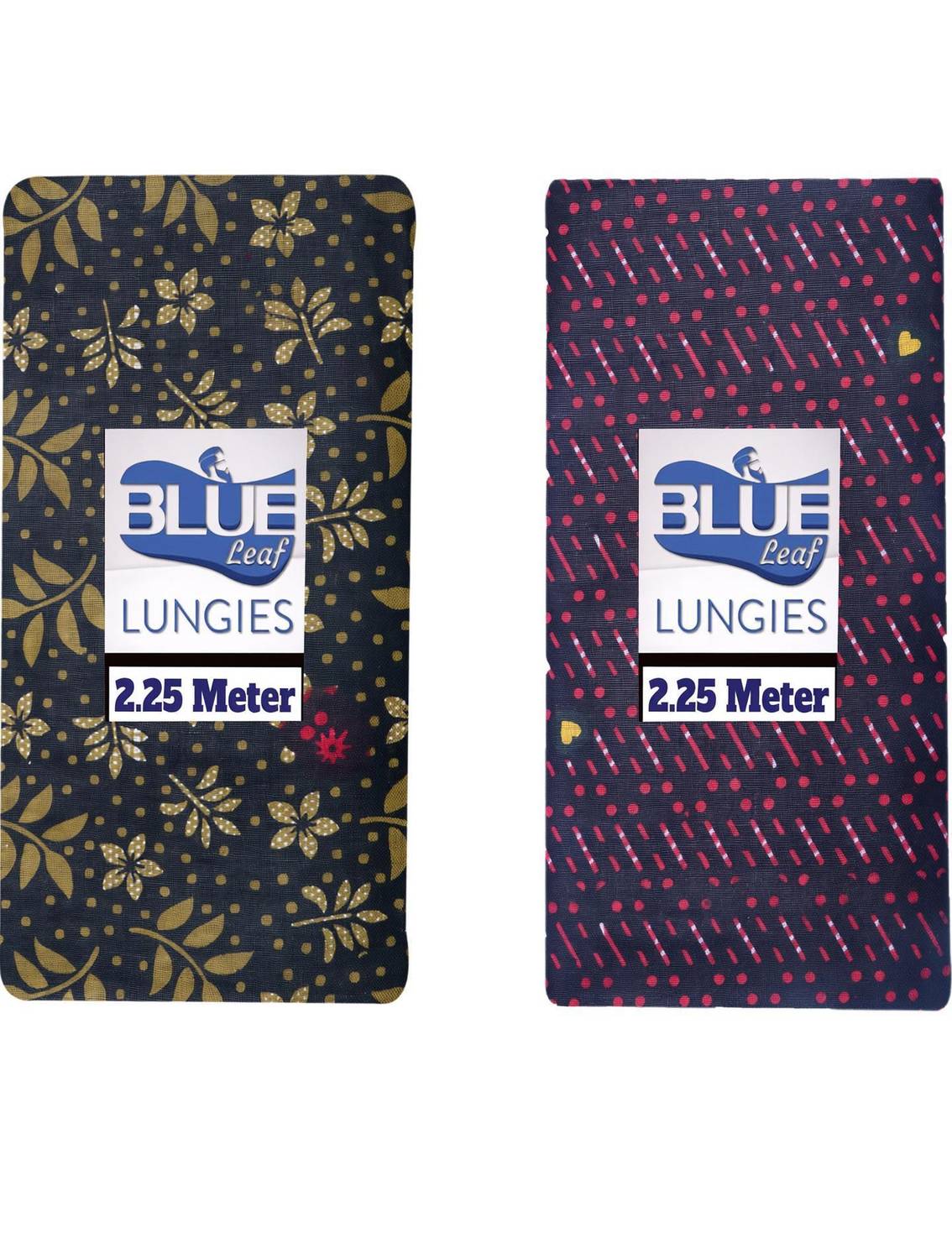 Blueleaf Printed Multicolor Lungi