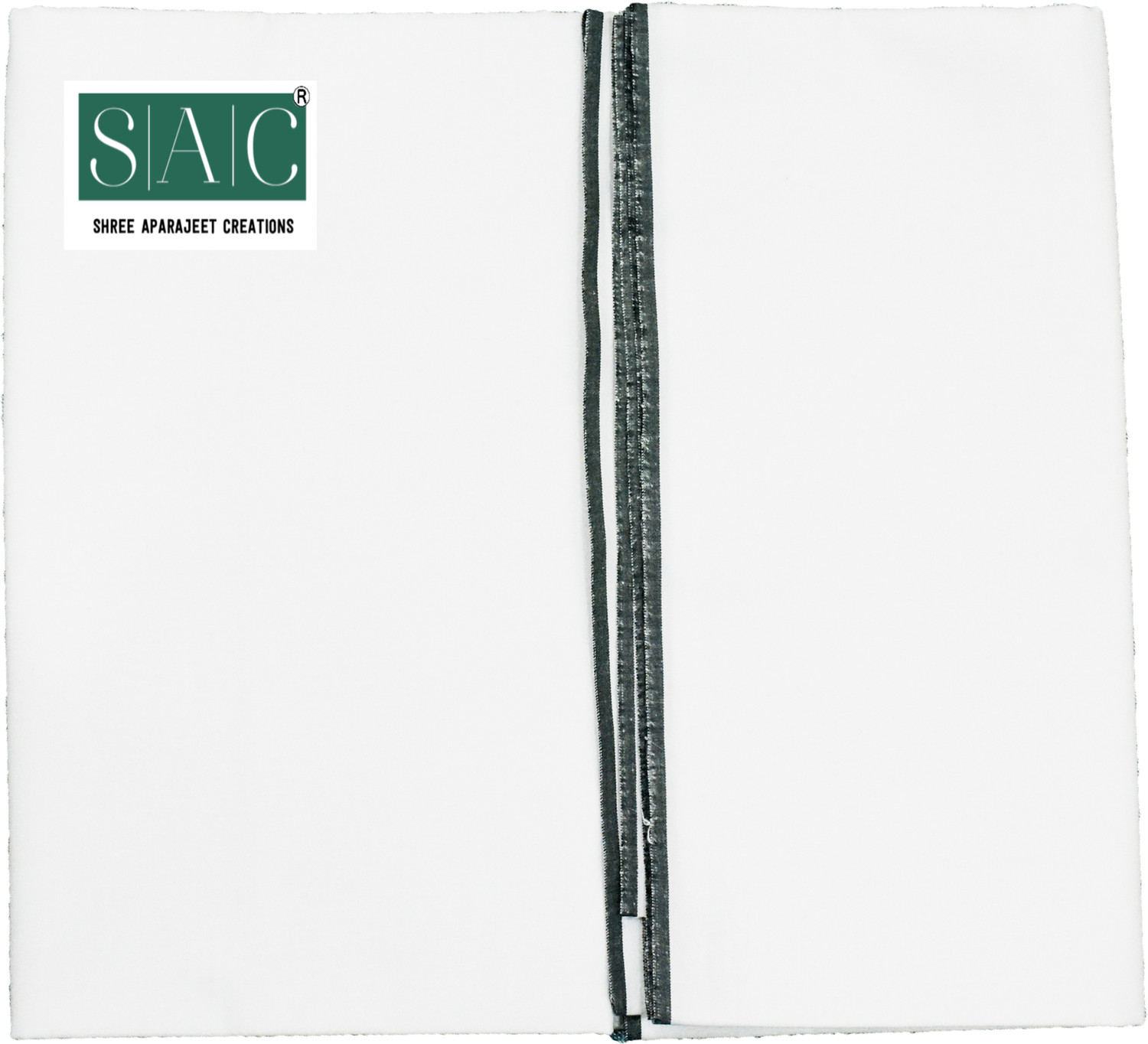 Image of SAC SHREE APARAJEET CREATIONS Solid, Striped White, Dark Green, Dark Blue, Light Green, Brown Lungi