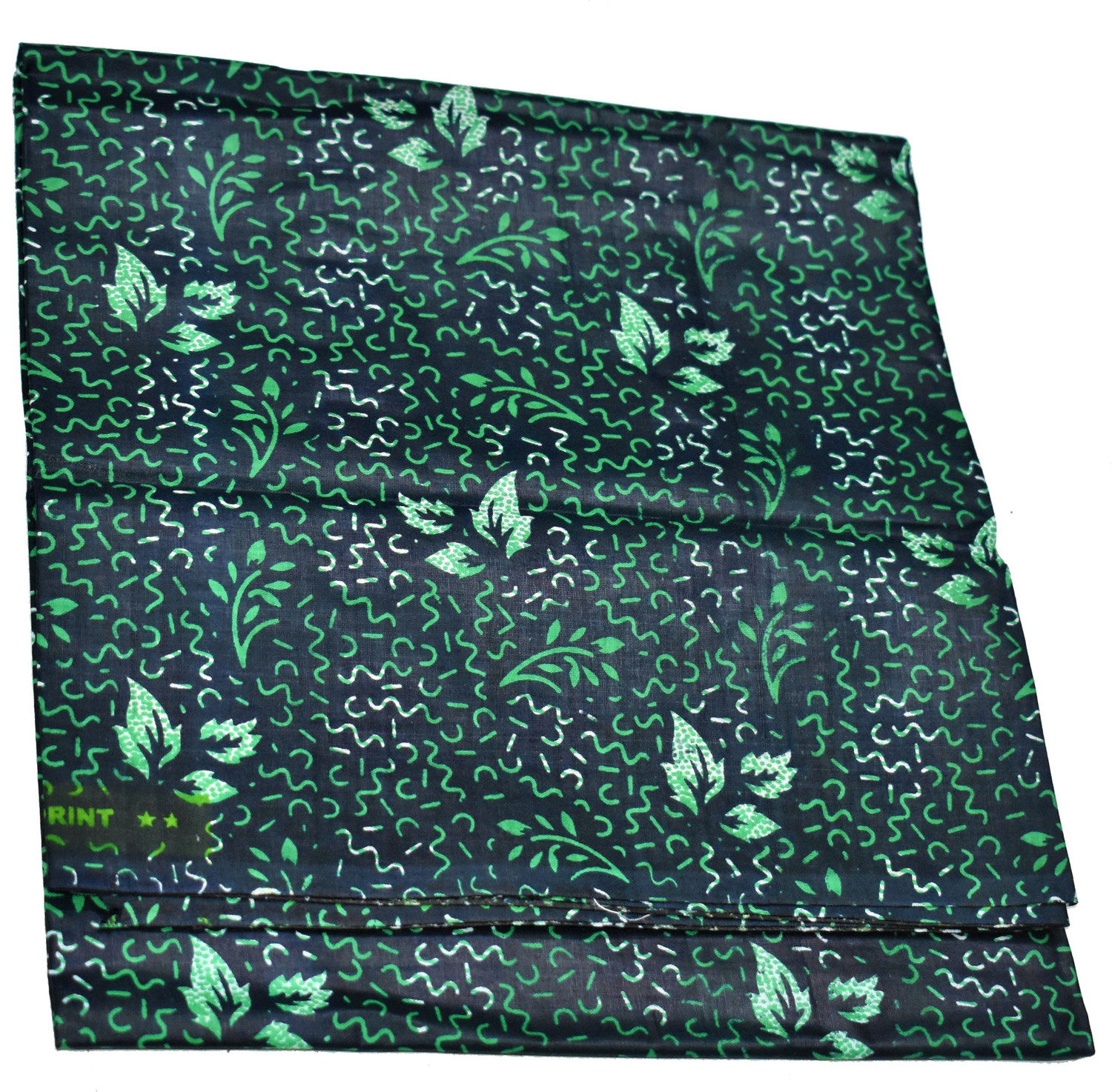 Image of TUNI MANI Floral Print Green, Purple, Brown Lungi