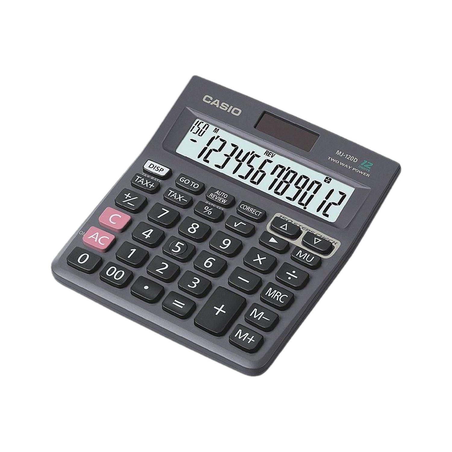 CASIO MJ-120D Desktop Basic Calculator - Image 1