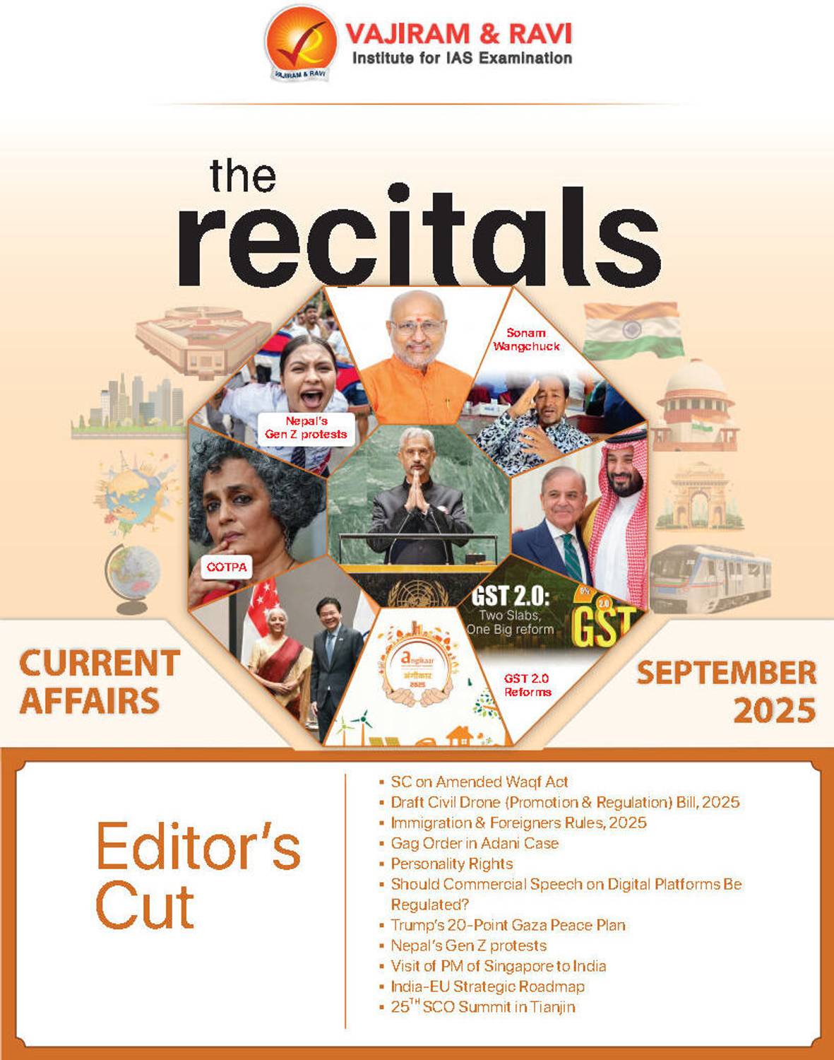 ajiram & Ravi The Recitals Current Affairs Magazine – September 2025 Magazines