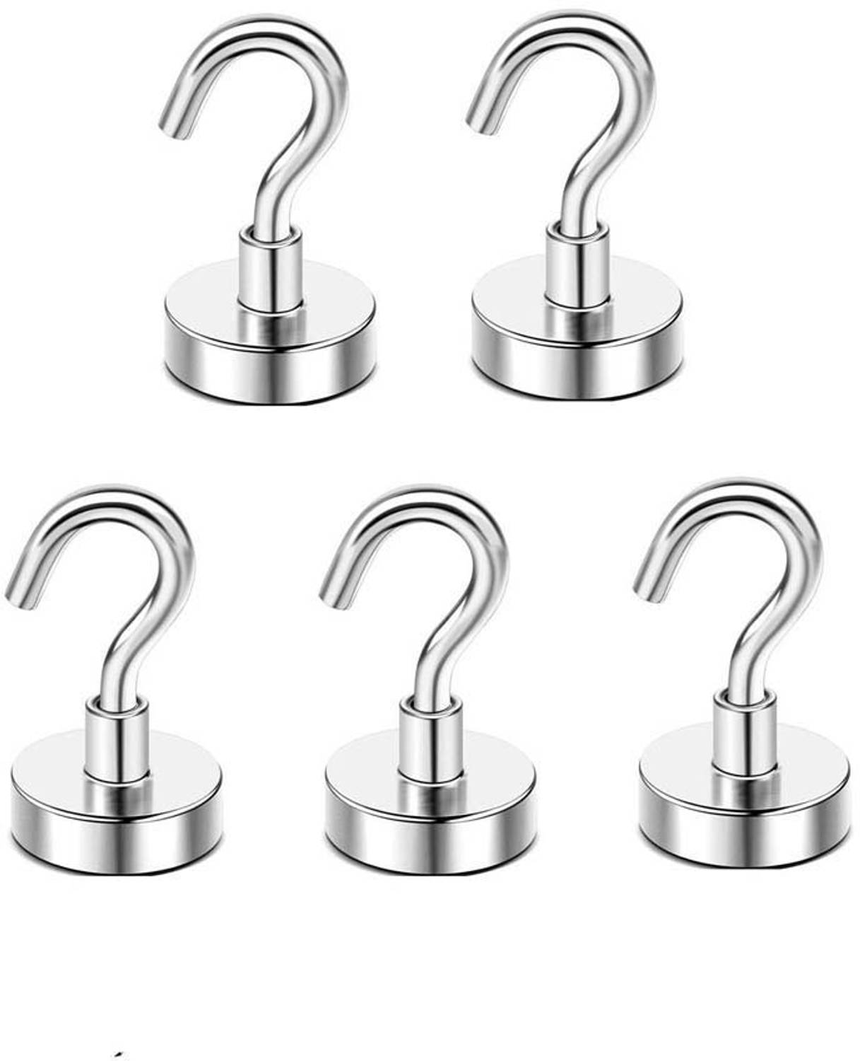 2fortheroad 333051(5pcs) NEODYMIUM Fishing Magnet Sorting Seggregatiog Diameter 20mm (5pcs) Magnetic Pickup Tool