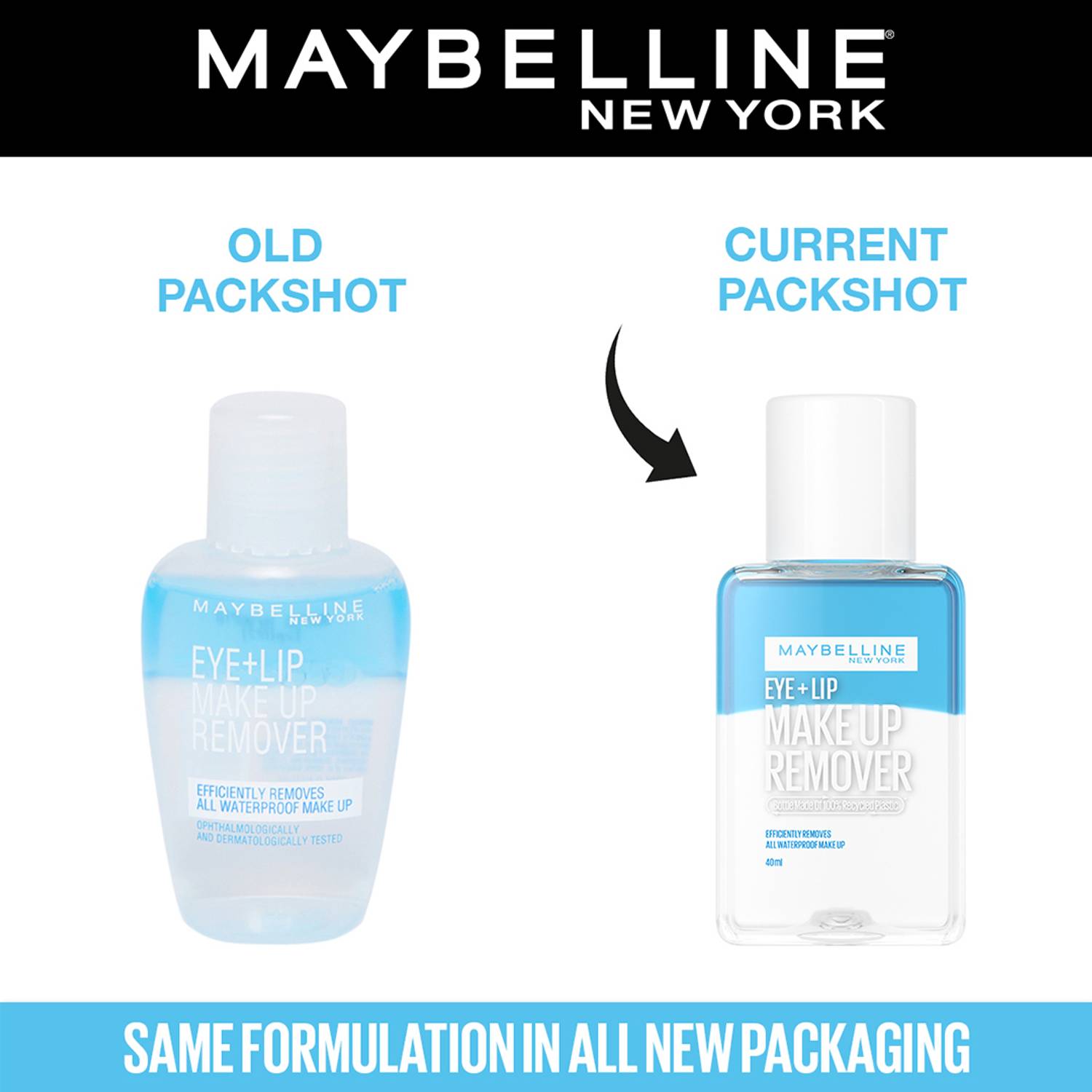 MAYBELLINE Eye Lip Makeup Remover 40ml - Image 2
