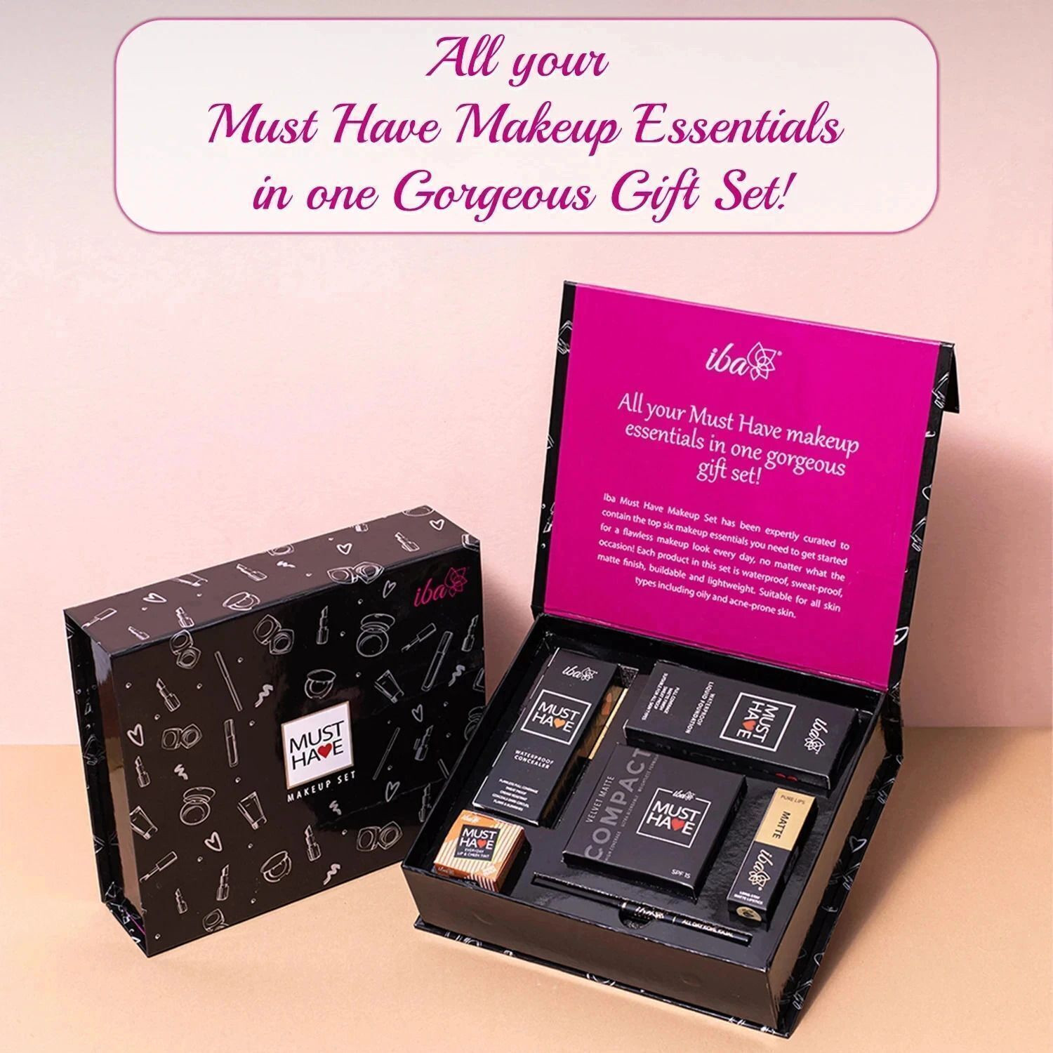 Image of Iba Must Have Makeup Set (Dusky)