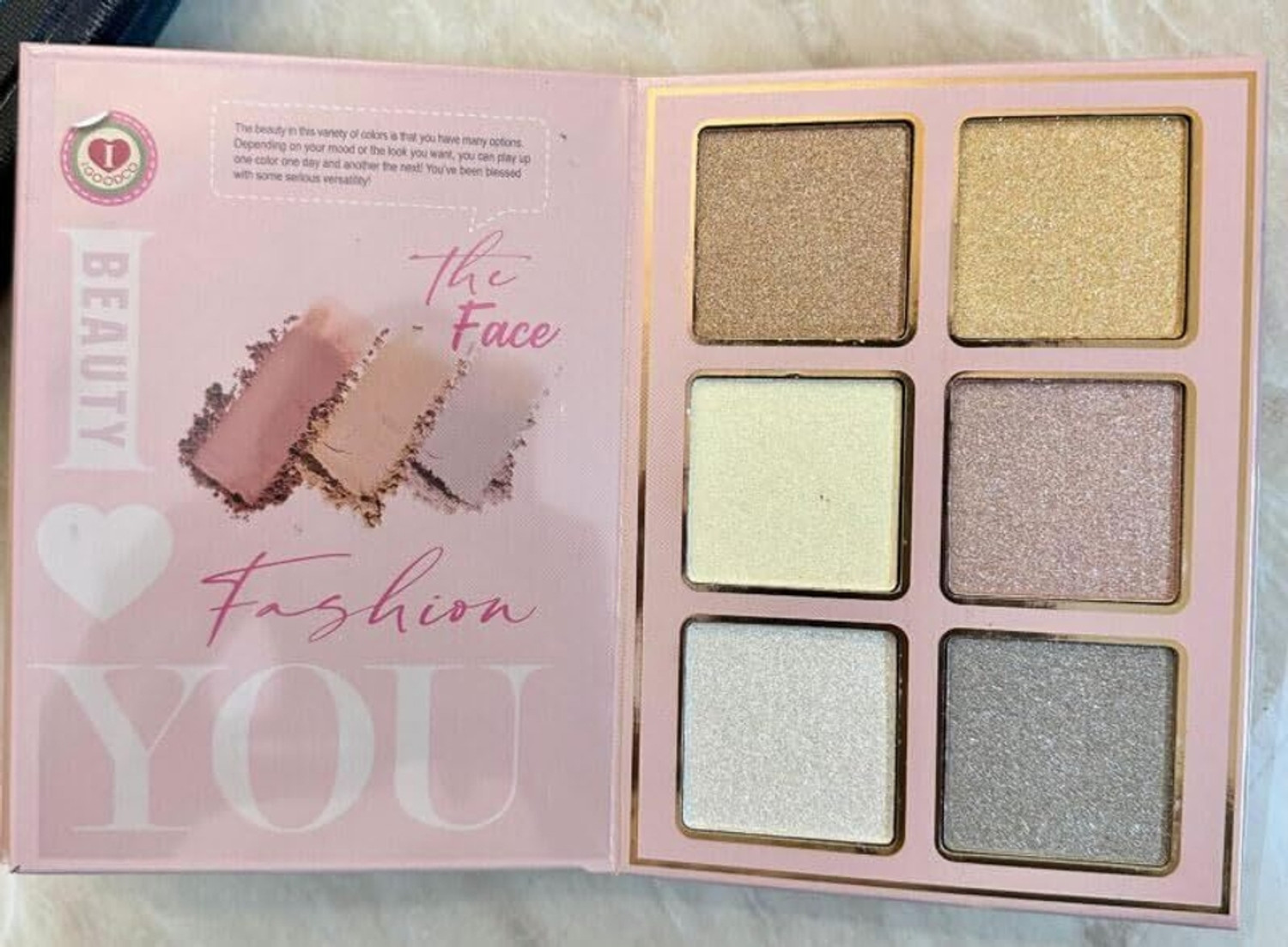 Image of URBANUCANBE Fashion 5-in-1 Makeup Book Palette 300 g