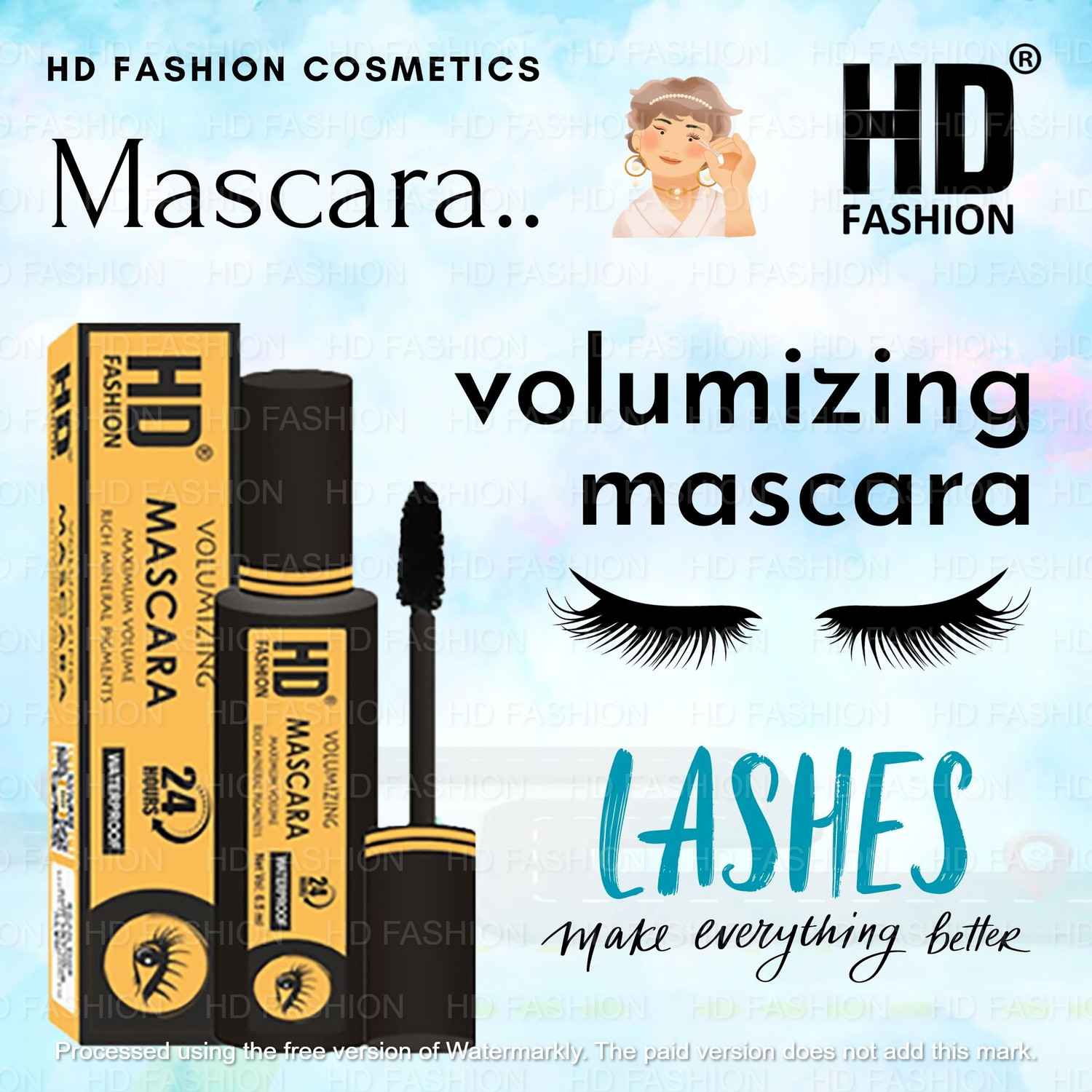 Image of HD Fashion Makeup Kit Combo Full Set for Women-All Essentials Beauty Gift set for Girls 316