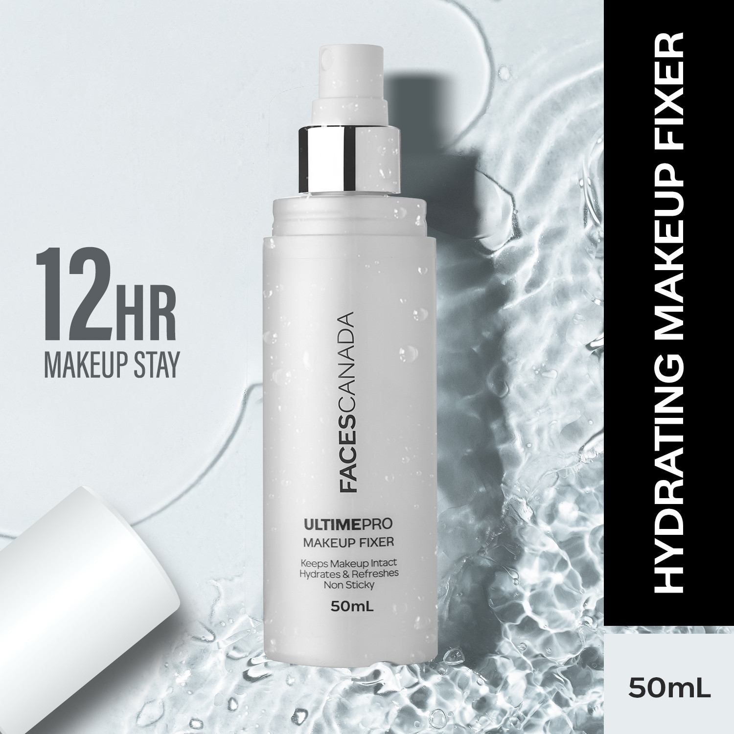 Image of FACES CANADA Makeup Fixer (50ml) + Rose Ivory Hydra Matte Mini Foundation (18ml) Foundation