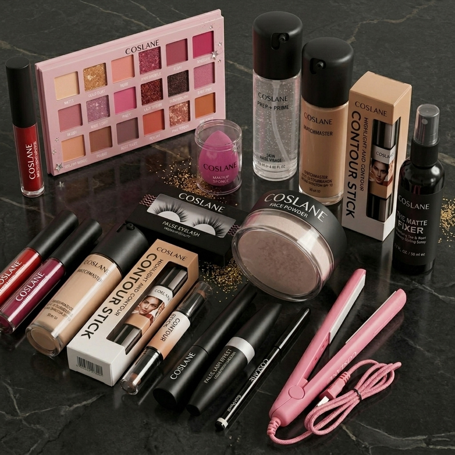 Image of coslane Trendy Makeup Essentials Bundle for Women