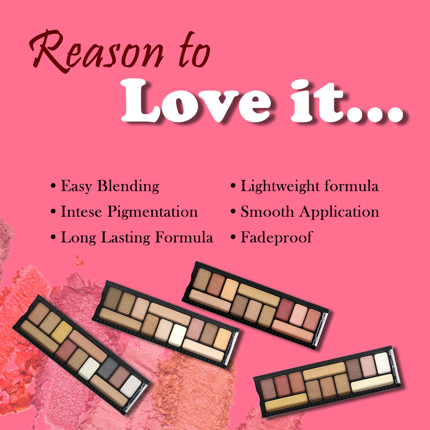 Image of Half N Half 12 in 1 Eyeshadow & Highlighter Palette 12 g