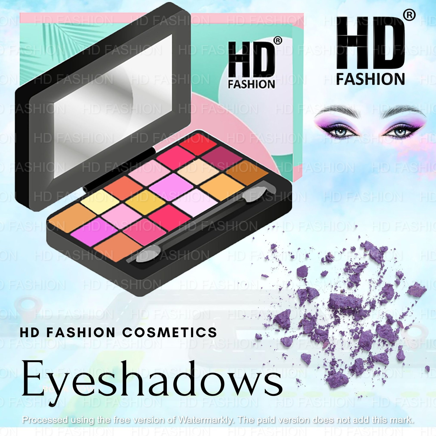 Image of HD Fashion Makeup Kit Combo Full Set for Women-All Essentials Beauty Gift set for Girls 316