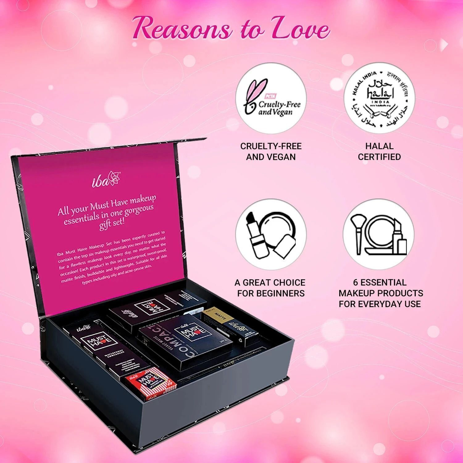 Image of Iba Must Have Makeup Set (Dusky)