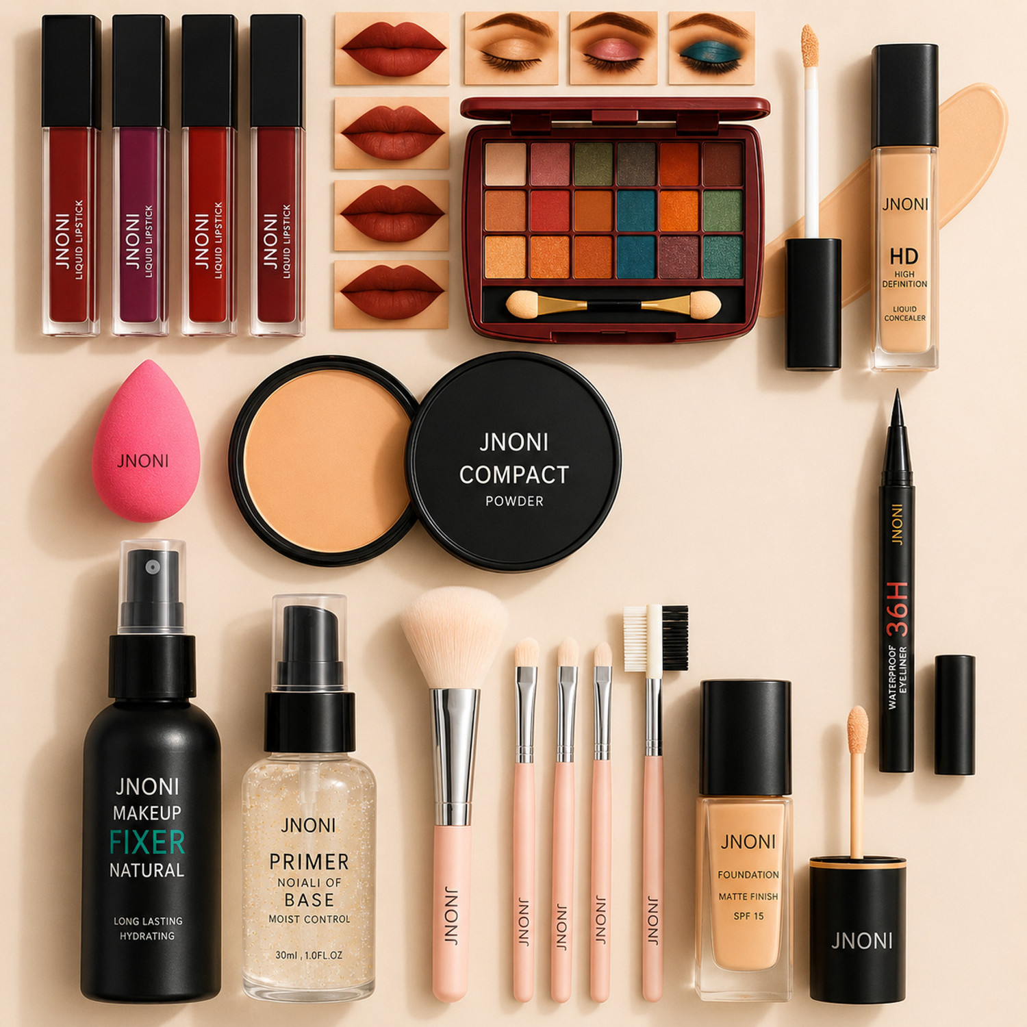 Image of JNONI All-in-One Makeup Set