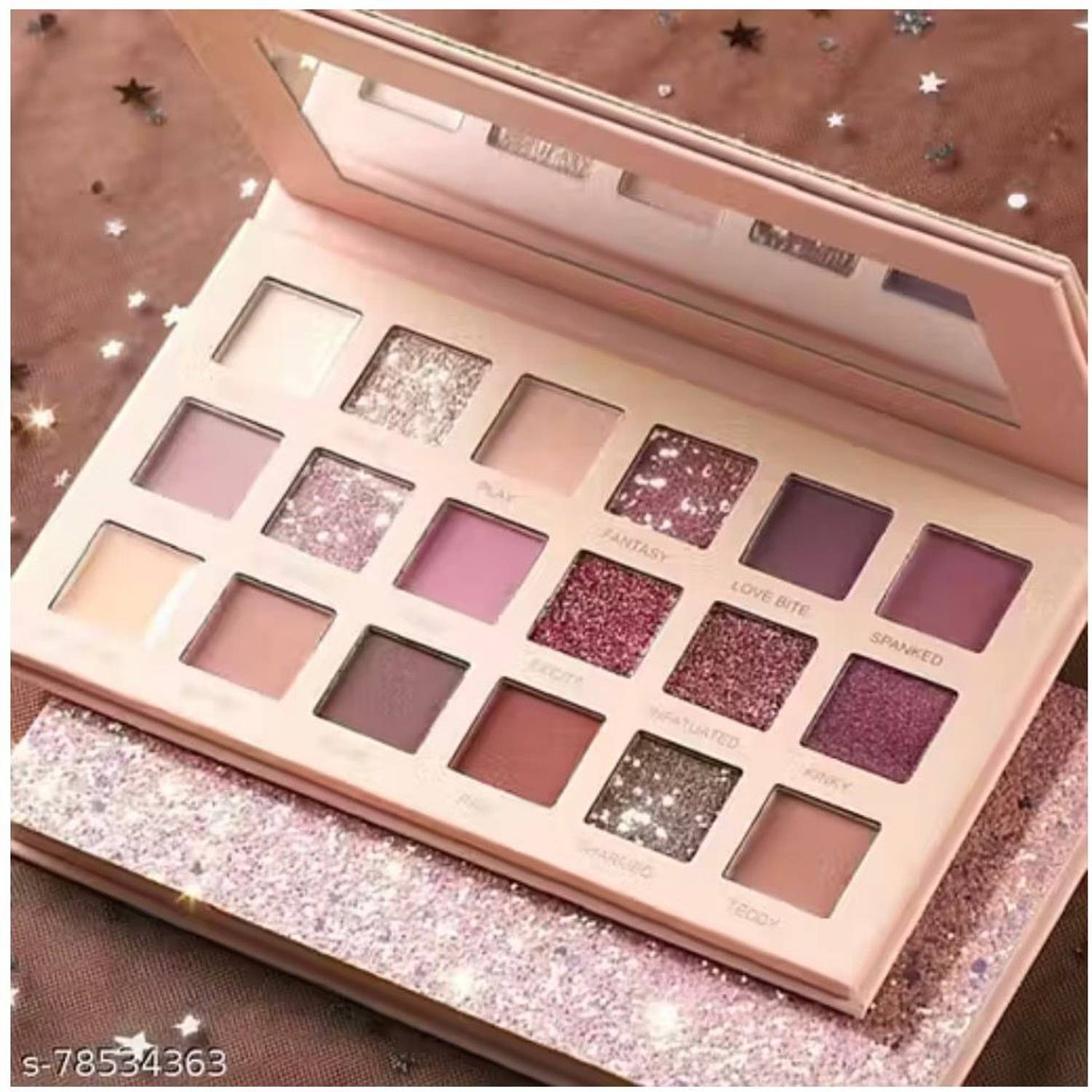 BLUSHSKIN Nudeee Eyeshadow Palette 18 shades(Pack Of 1)