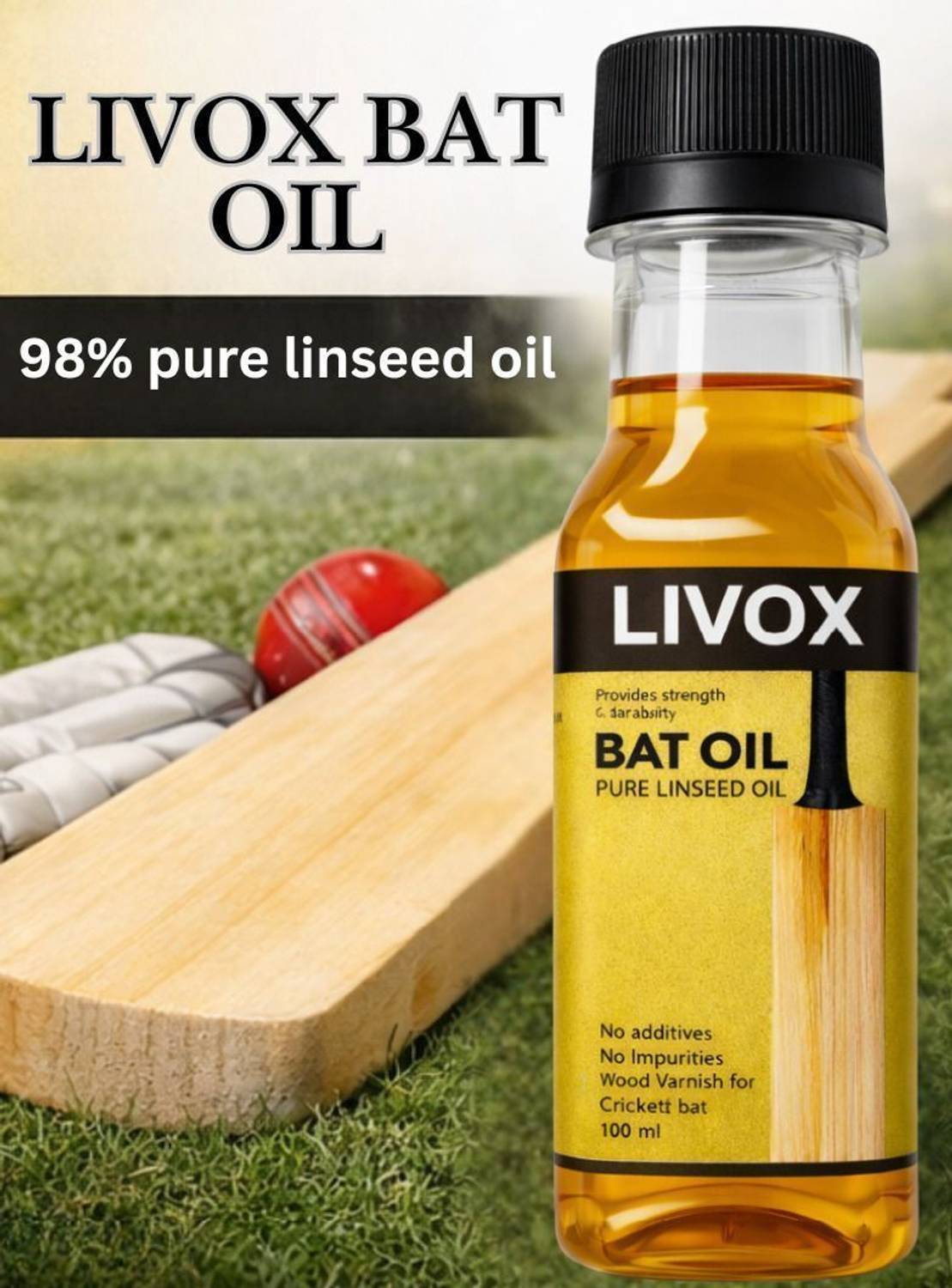 LIVOX Bat Oil 100 ml - Image 1