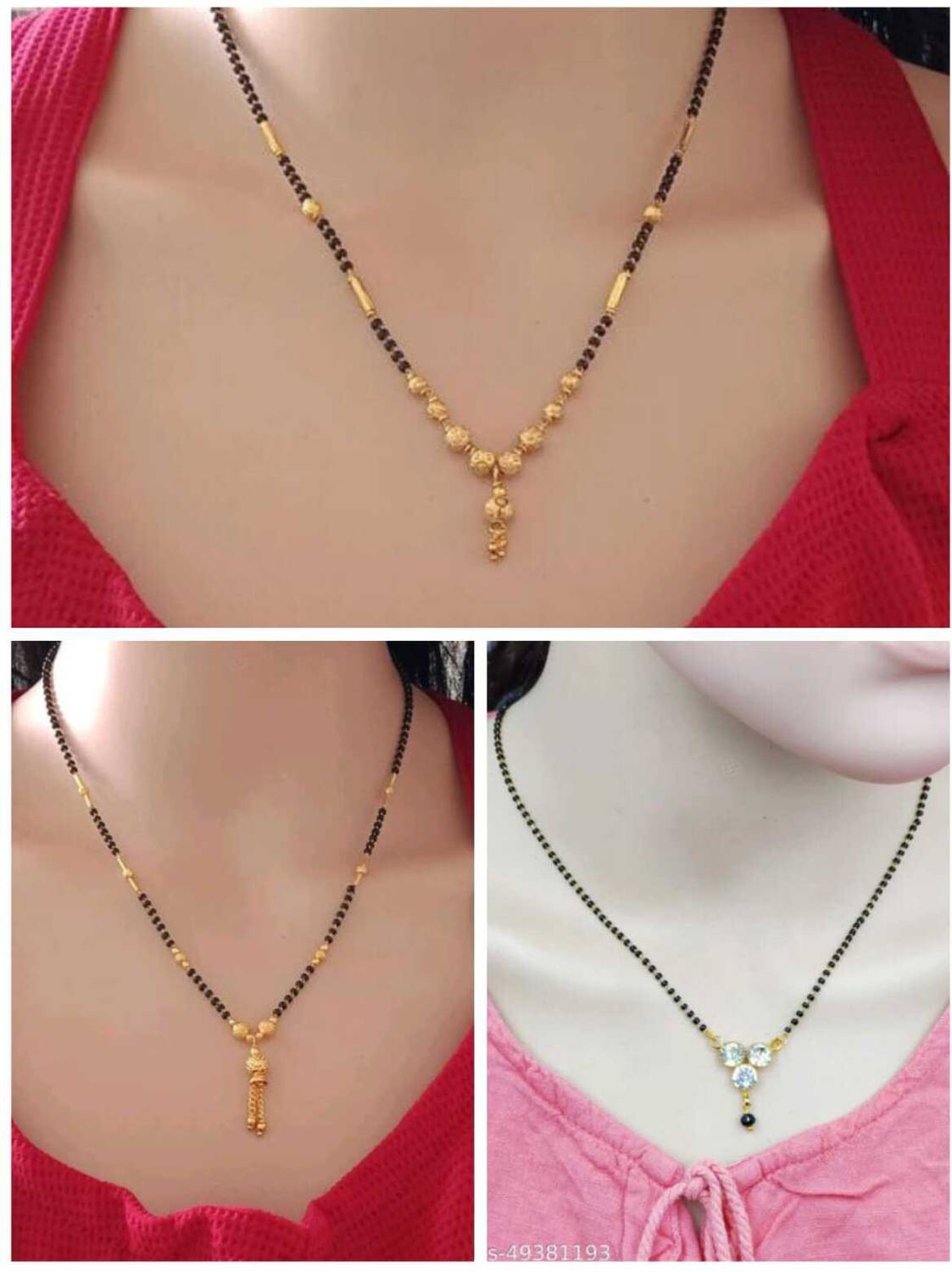 Bhumi09 Brass Mangalsutra