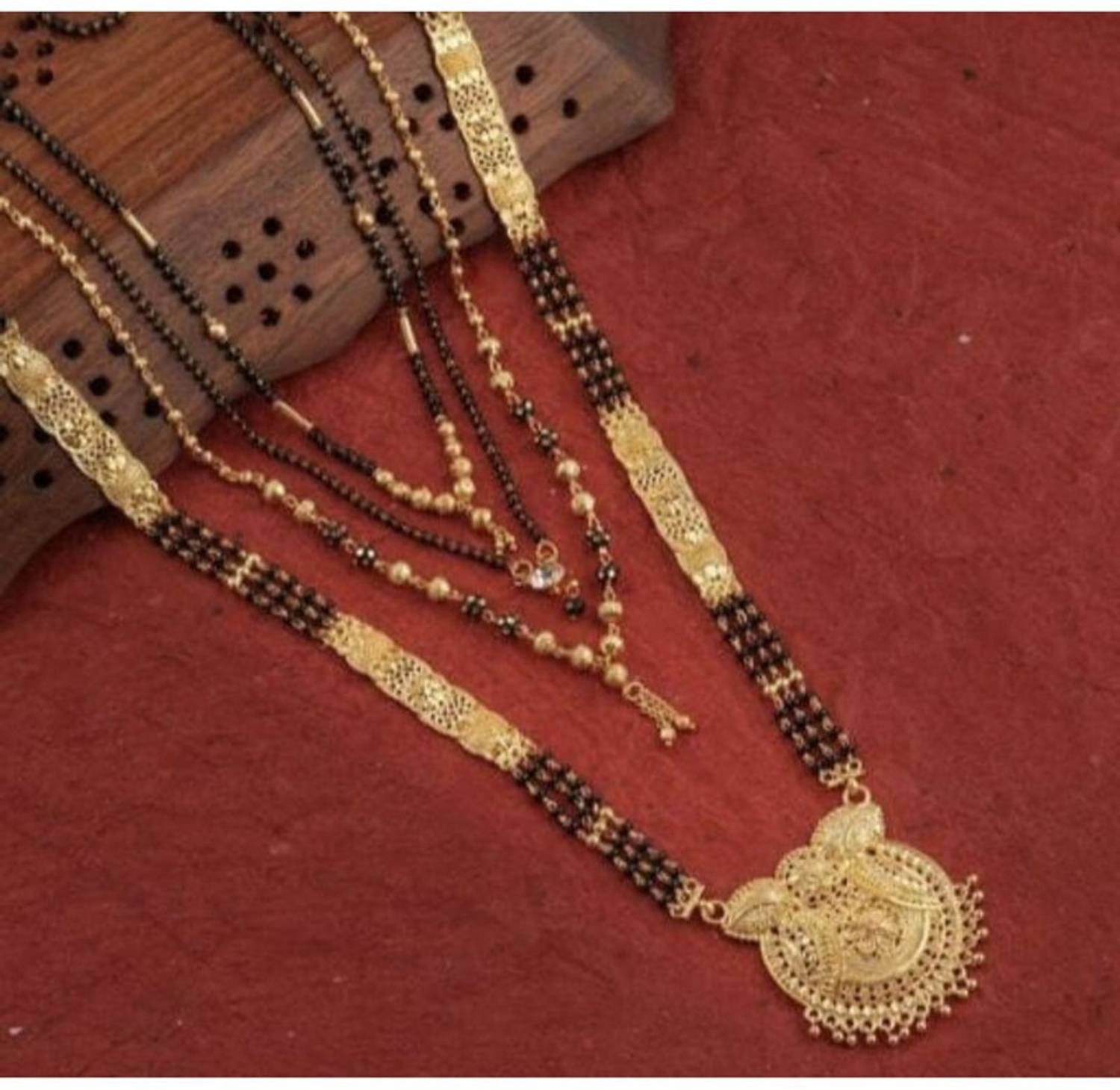 Bhumi09 Copper Mangalsutra