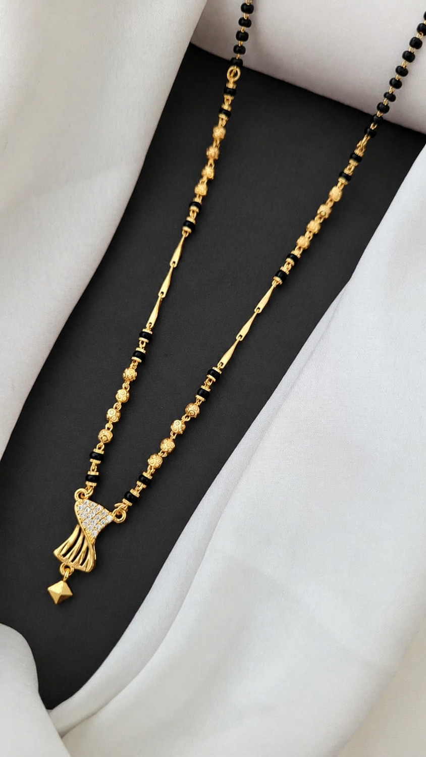 Image of kmarco New Trending Brass Gold-Plated Mangalsutra For Women | Design 2025 2026 | Brass Mangalsutra