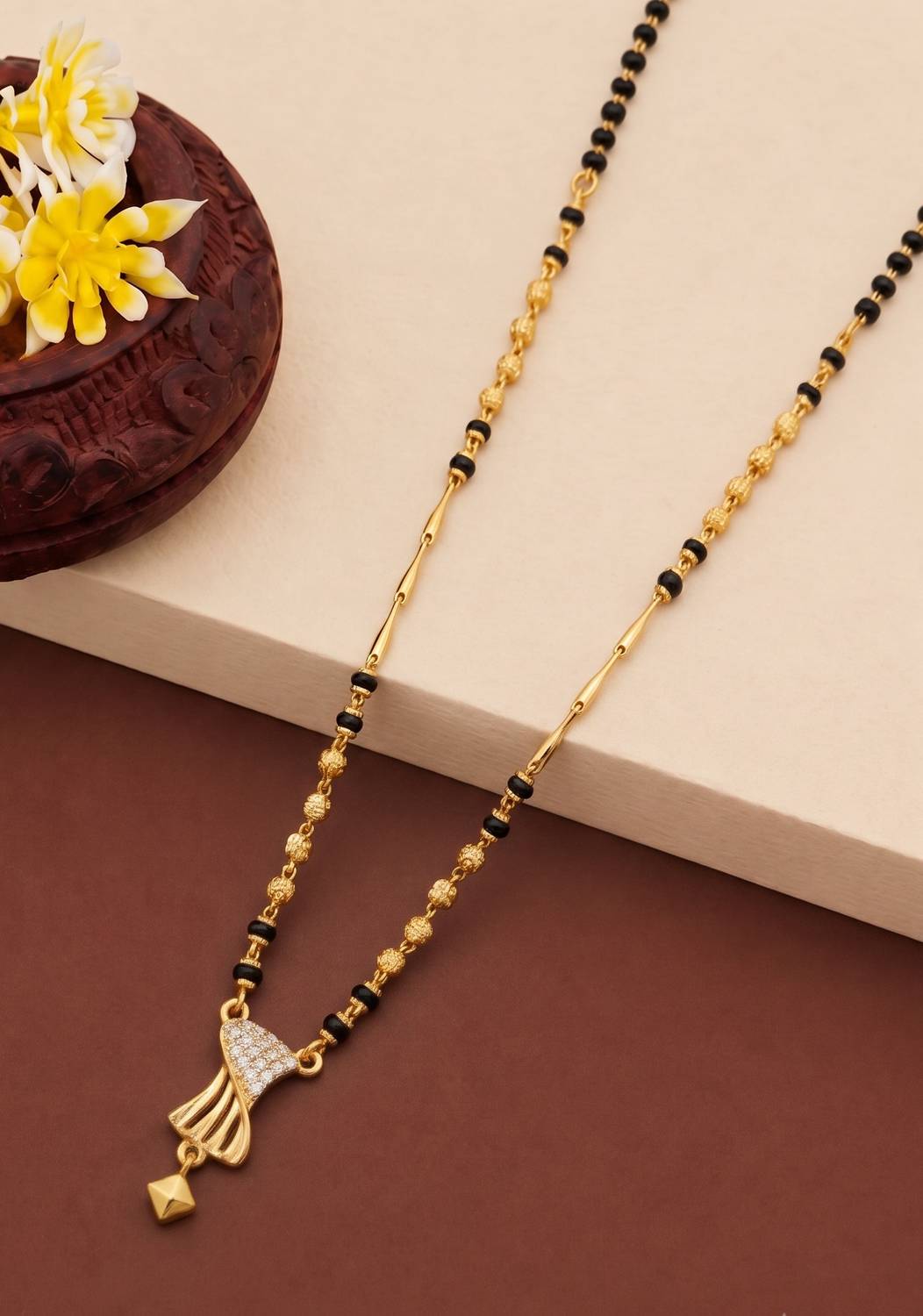 3 STAR JEWELLERY New Trending Brass Gold-Plated Mangalsutra For Women | Latest Design 2025 2026 | Brass Mangalsutra