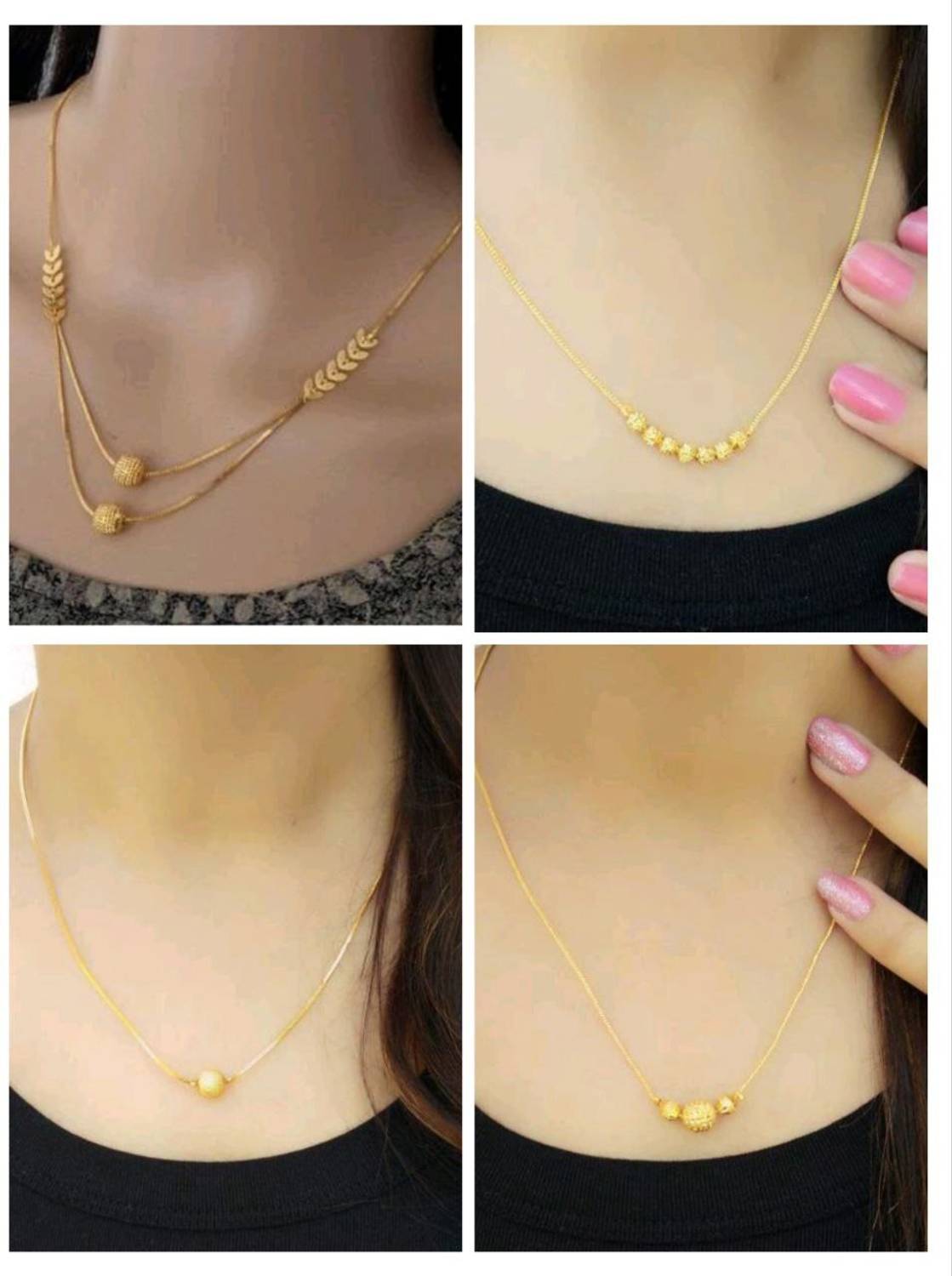 Bhumi09 Brass Mangalsutra