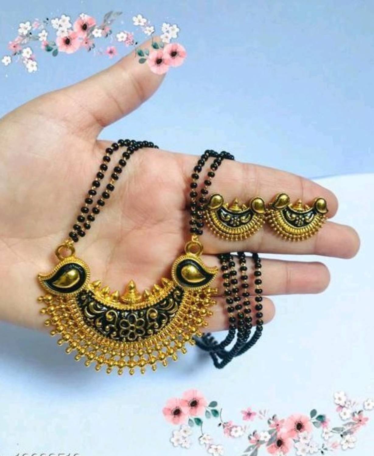 Bhumi09 Brass Mangalsutra
