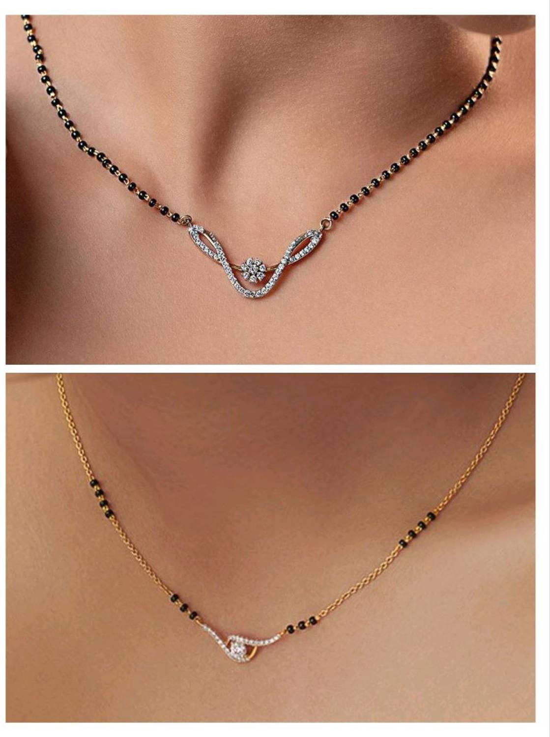 Bhumi09 Brass Mangalsutra