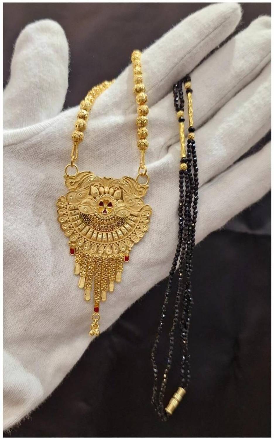 Ansh Enterpris Pendant Gold Palted For Women Alloy Tanmaniya