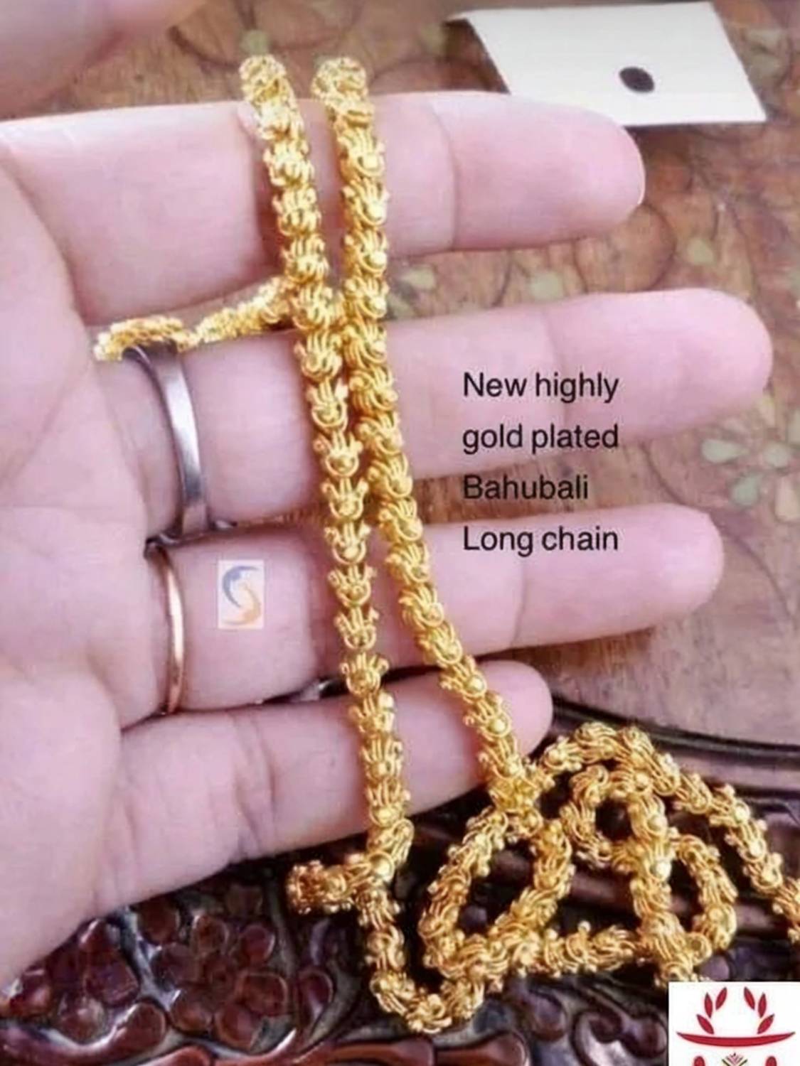 Bhumi09 Gold Plated Chandramukhi Chain For Women Alloy Mangalsutra