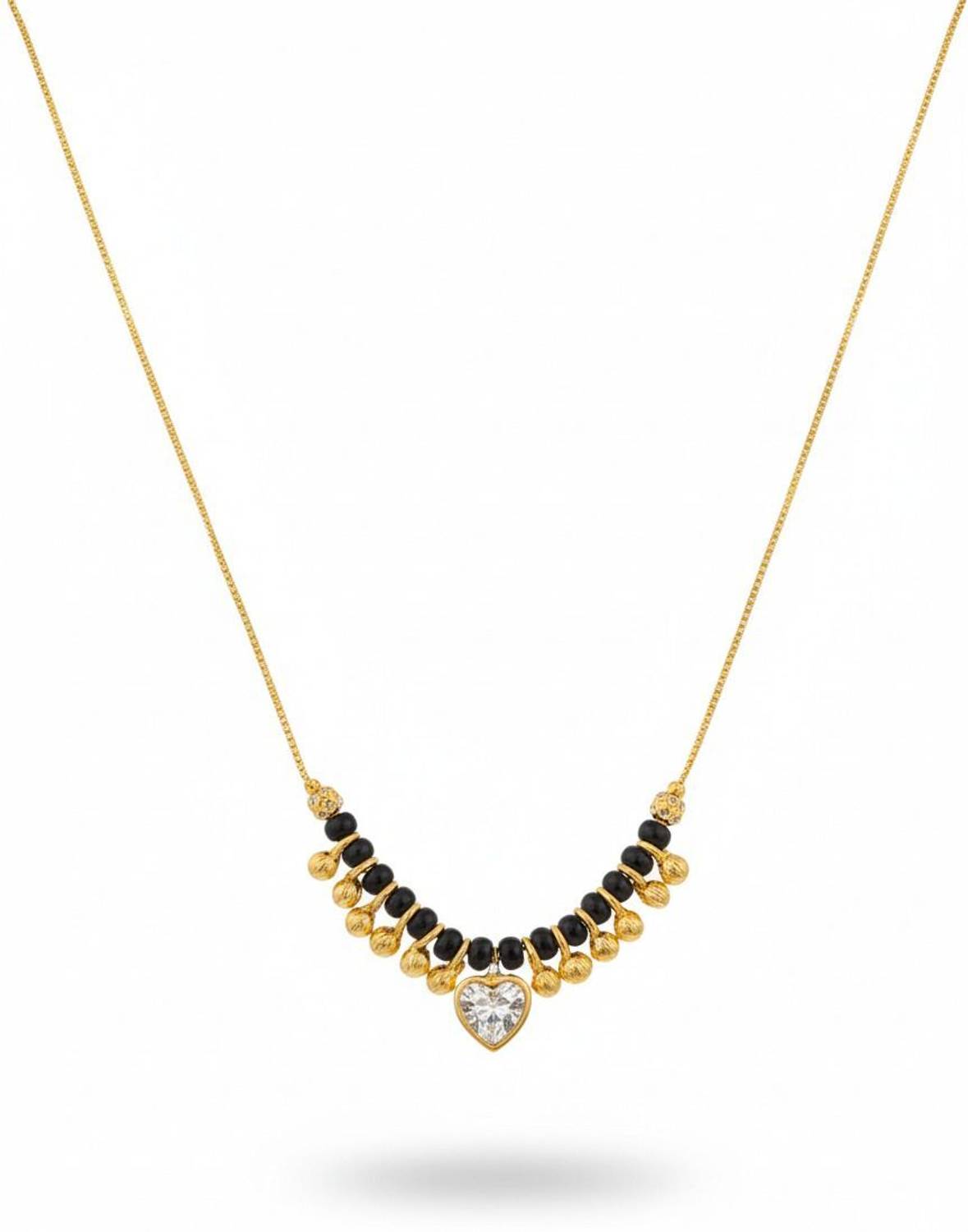 Artisanal Jewellery Beautiful & Trending Design chain Mangalsutra for Women Alloy Mangalsutra Brass Mangalsutra
