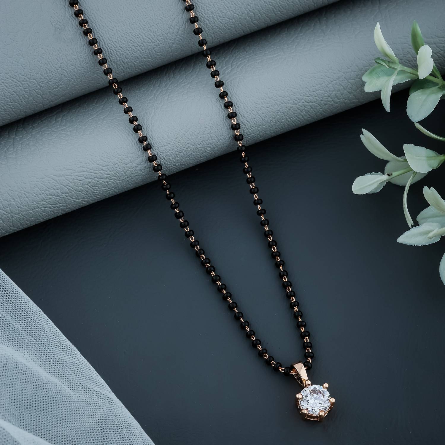 Capilite mangalsutra short Brass Mangalsutra