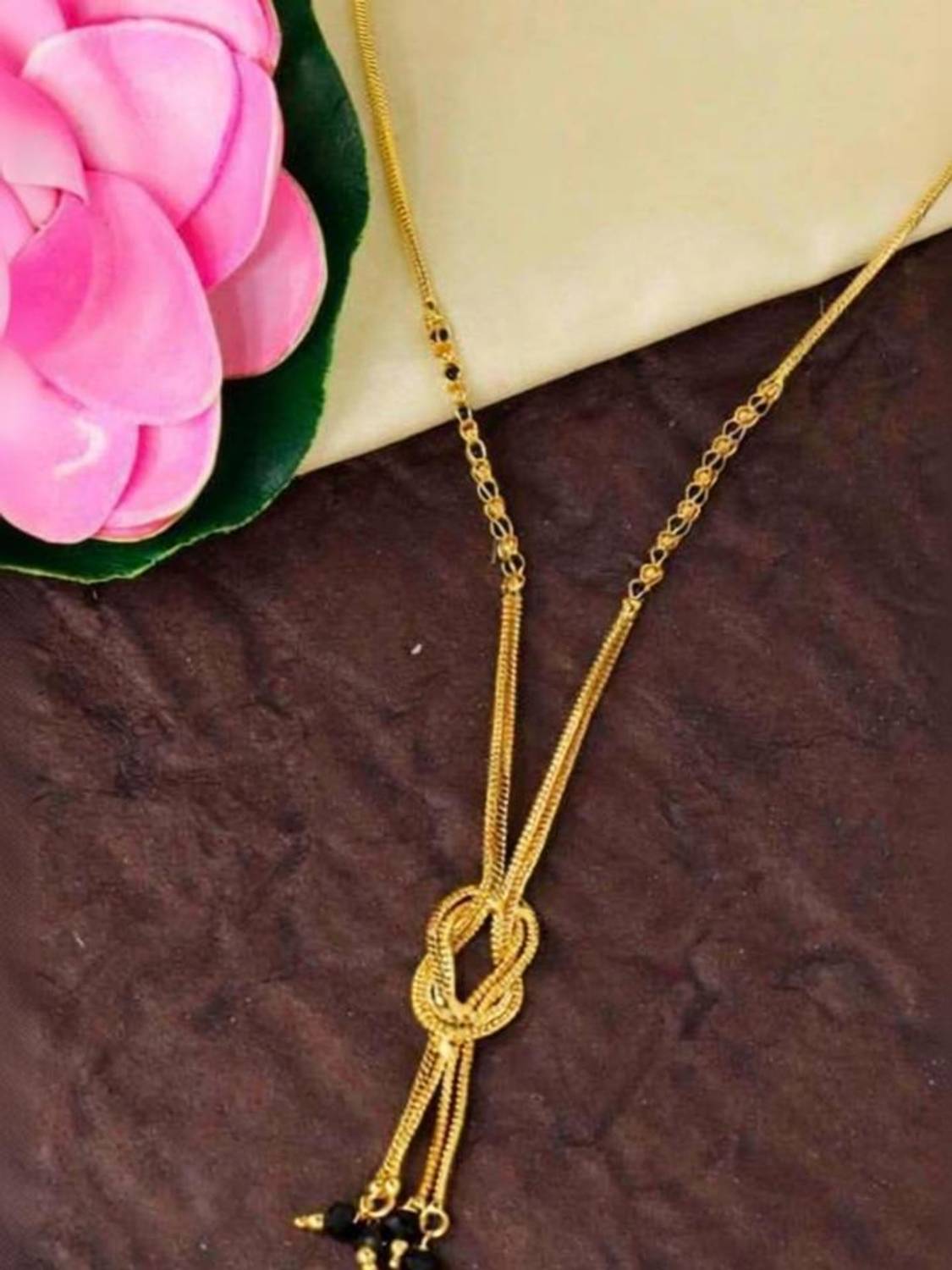 AKENTRPRISE FK_KP-M2(5)_43 Alloy Mangalsutra