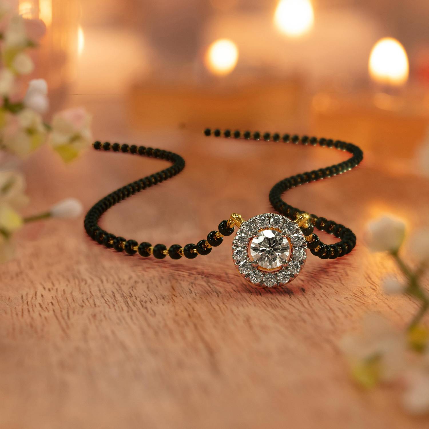 Bhumi09 Brass Mangalsutra